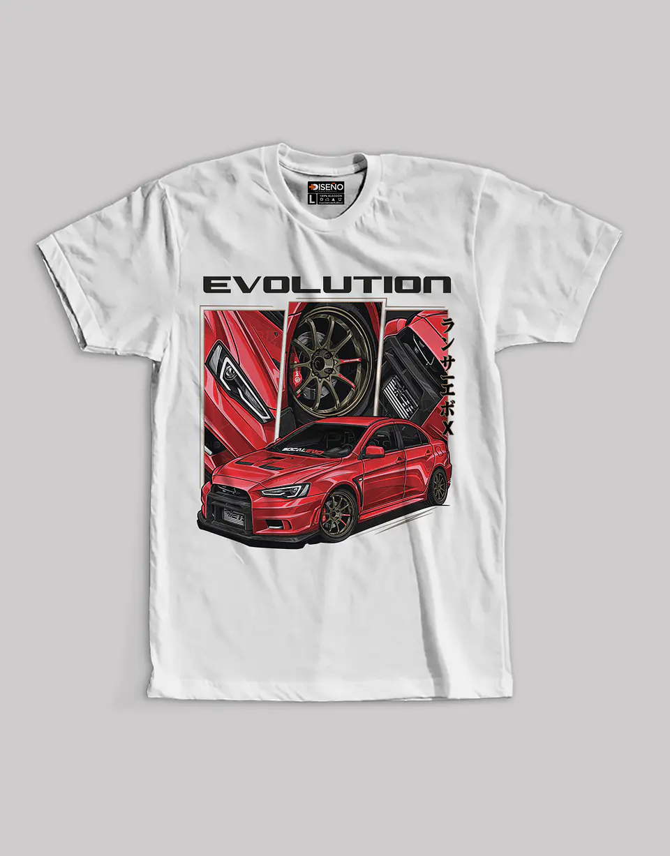 Polera Evolution tunning car 1