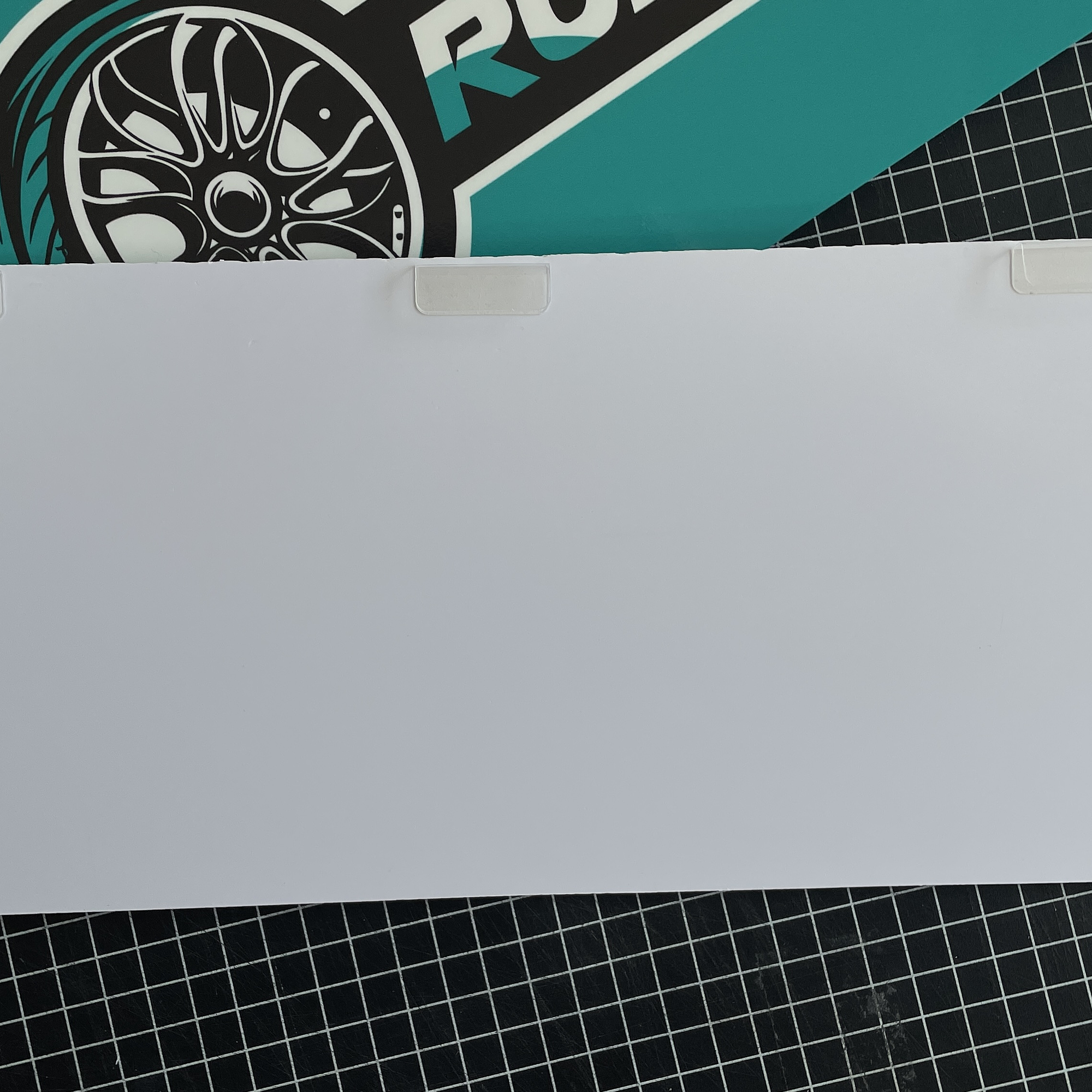 Cubre Patente en vinilo Reflectante para Autos kit 4 unid 13