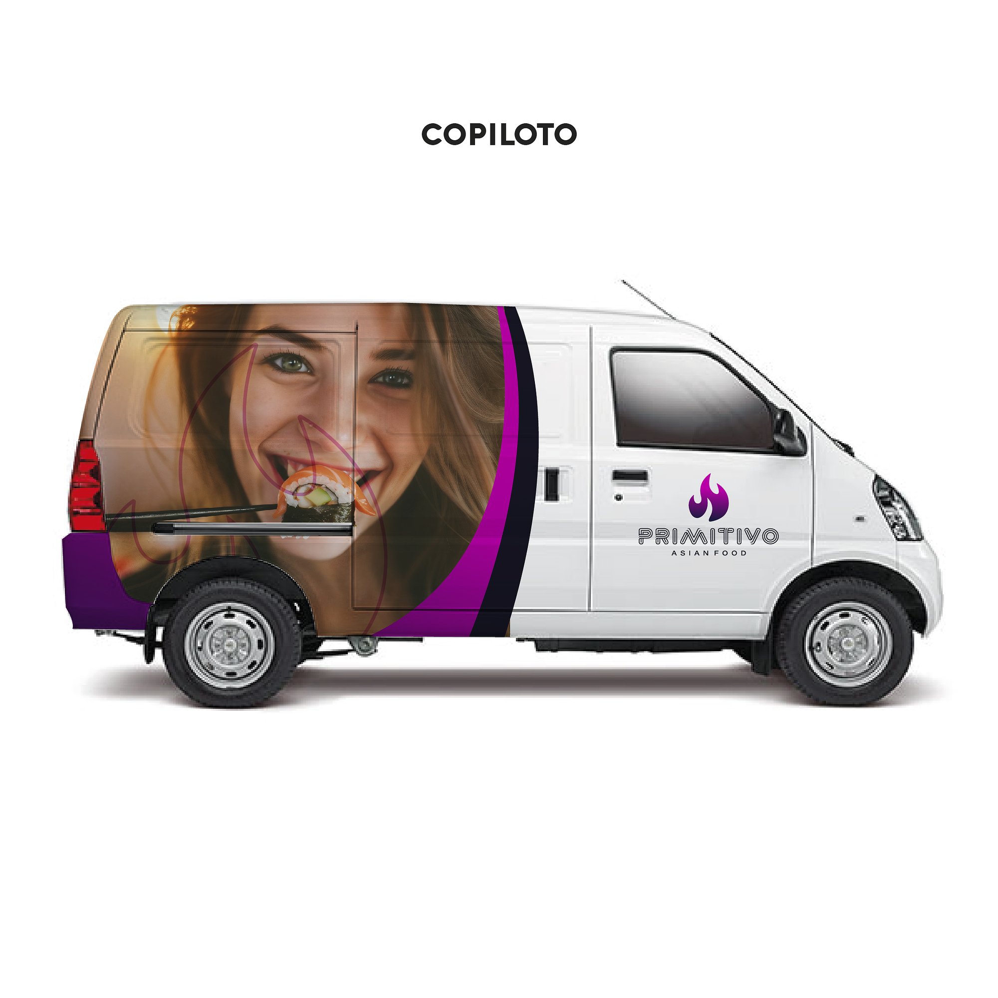 Branding Vehicular Parcial personalizado para Furgones  20