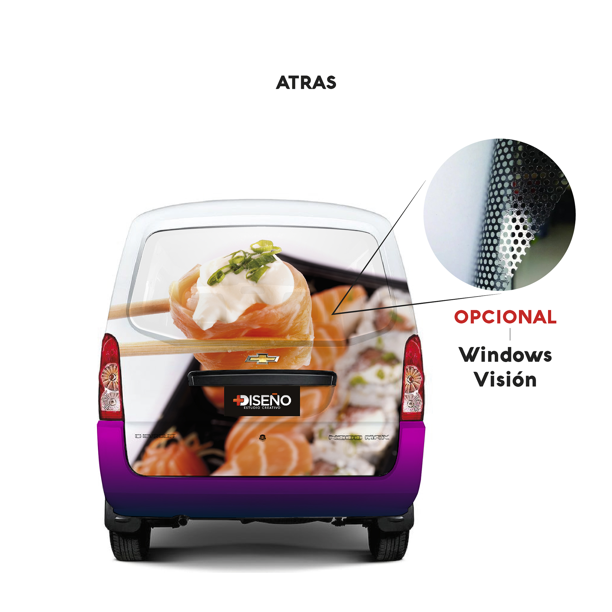 Branding Vehicular Parcial personalizado para Furgones  21