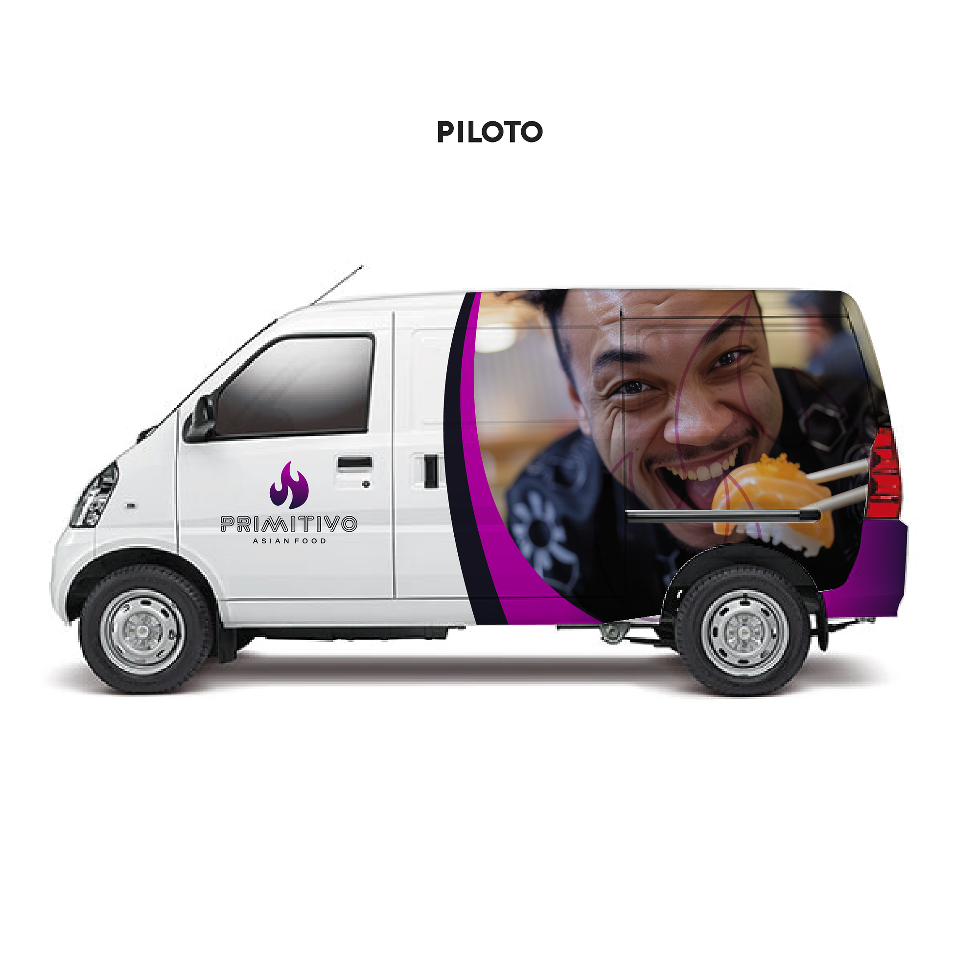 Branding Vehicular Parcial personalizado para Furgones  18