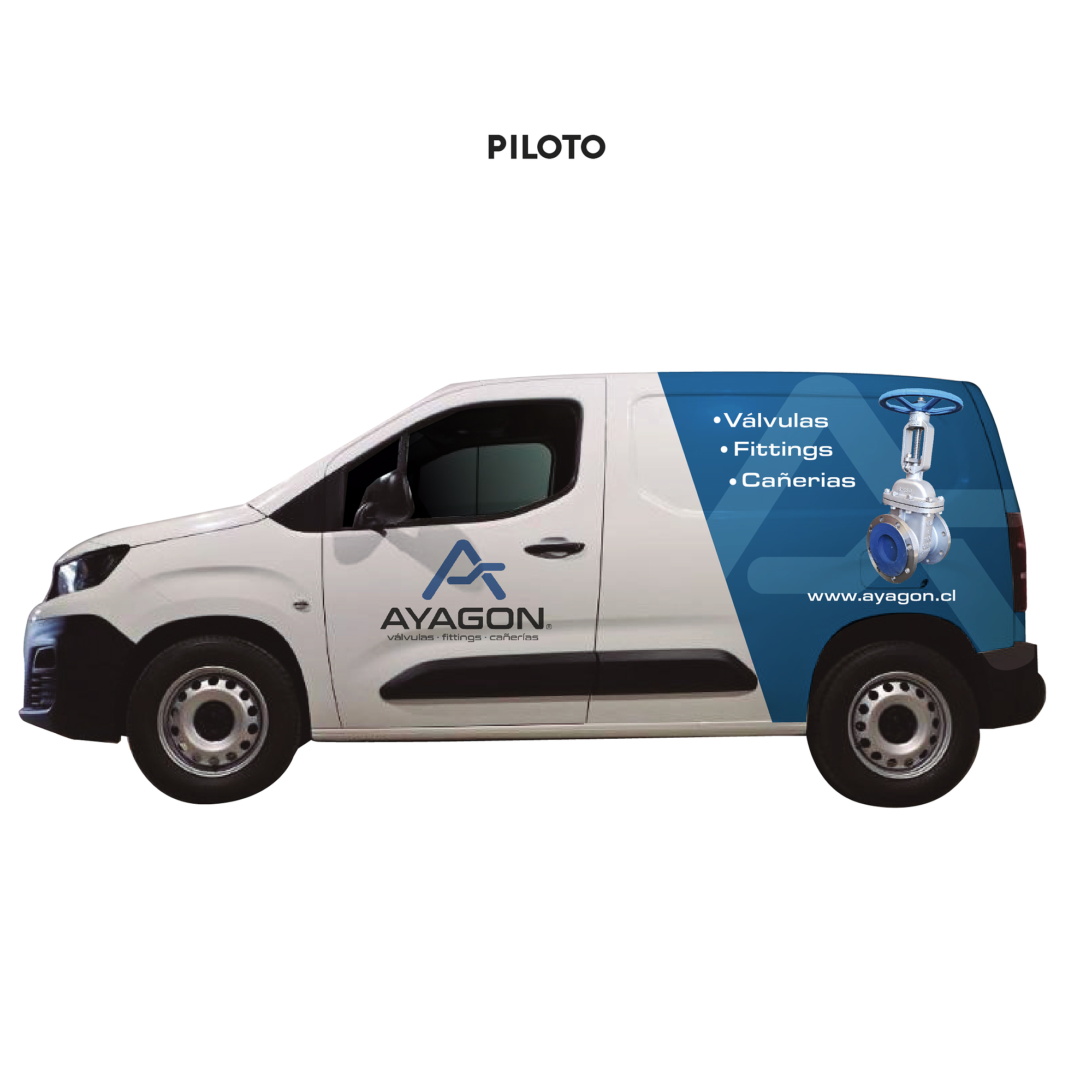 Branding Vehicular Parcial personalizado para Furgones  14