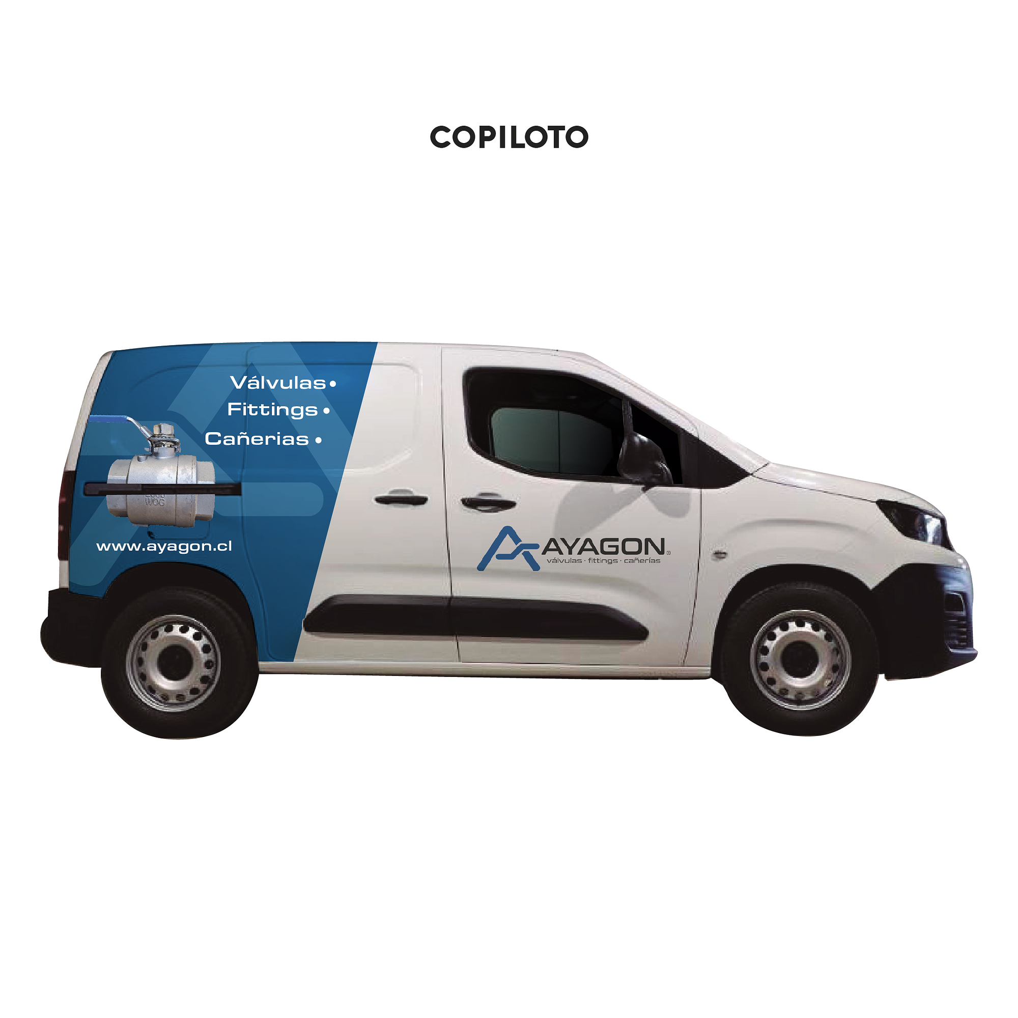 Branding Vehicular Parcial personalizado para Furgones  12