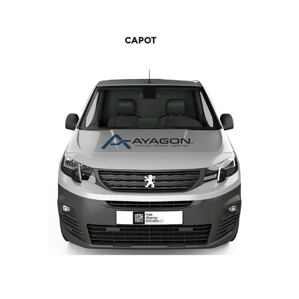 Branding Vehicular Parcial personalizado para Furgones  11