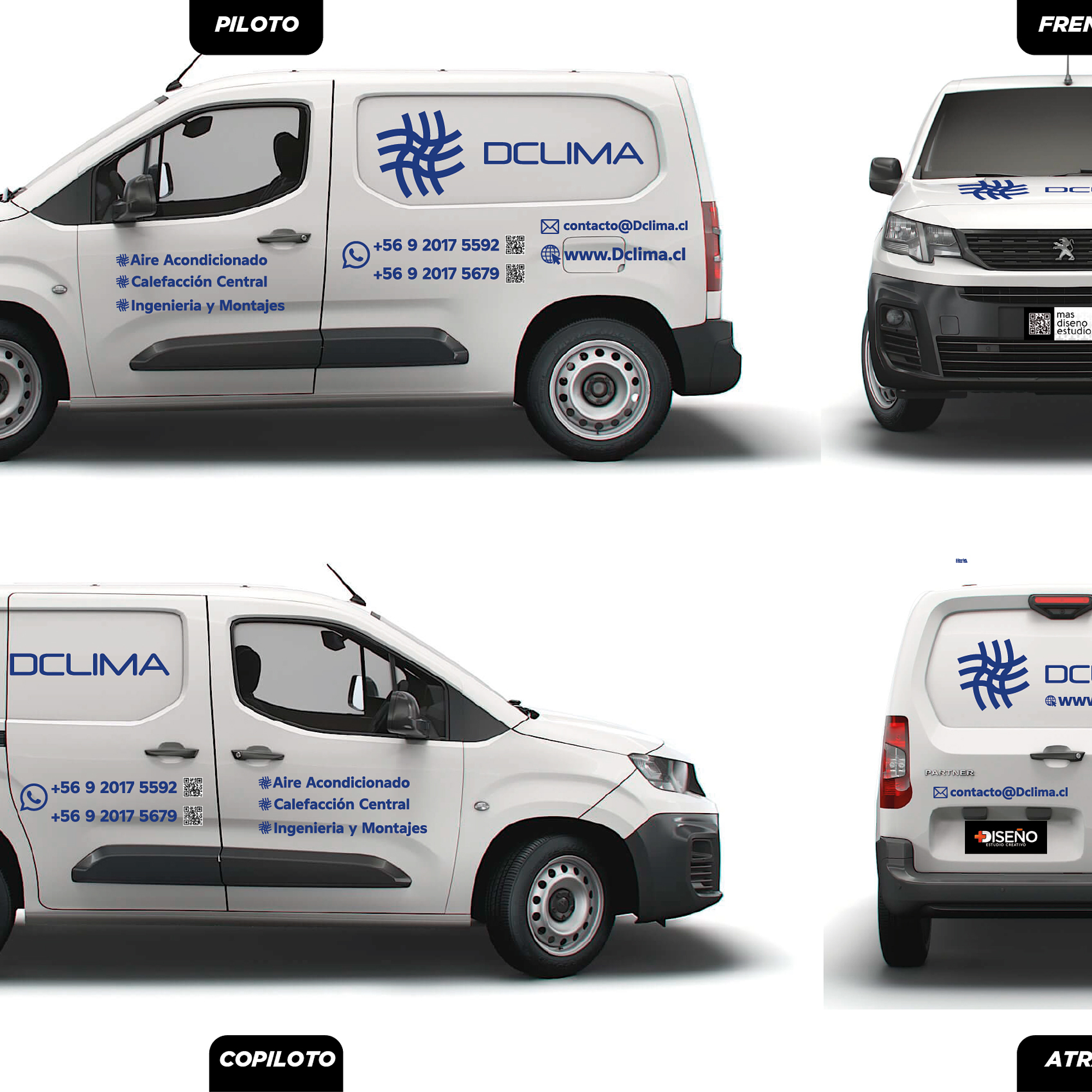 Branding Vehicular Básico personalizado para Furgones  12