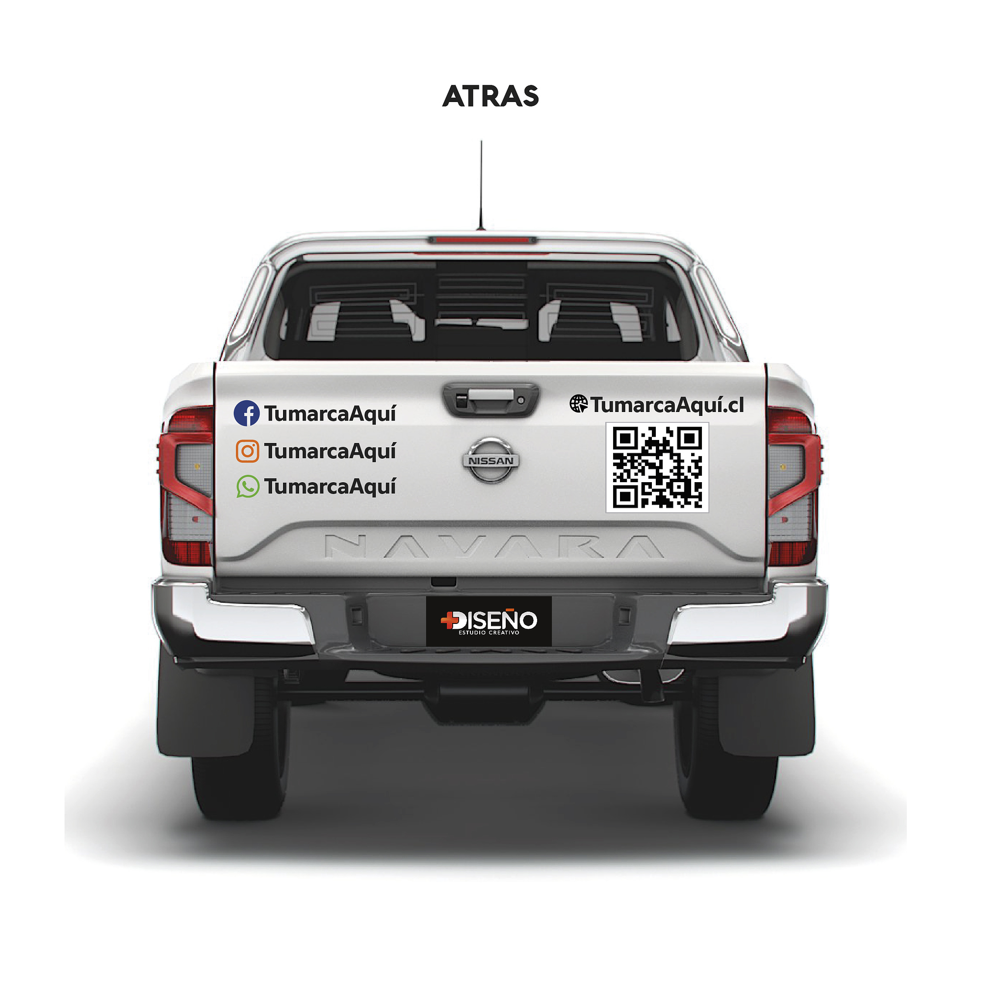 Branding Vehicular Básico personalizado para camionetas 4x4 9