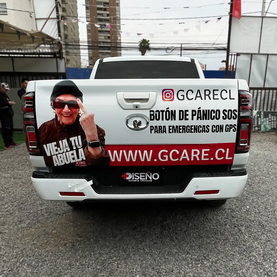 Branding Vehicular Básico personalizado para camionetas 4x4 16