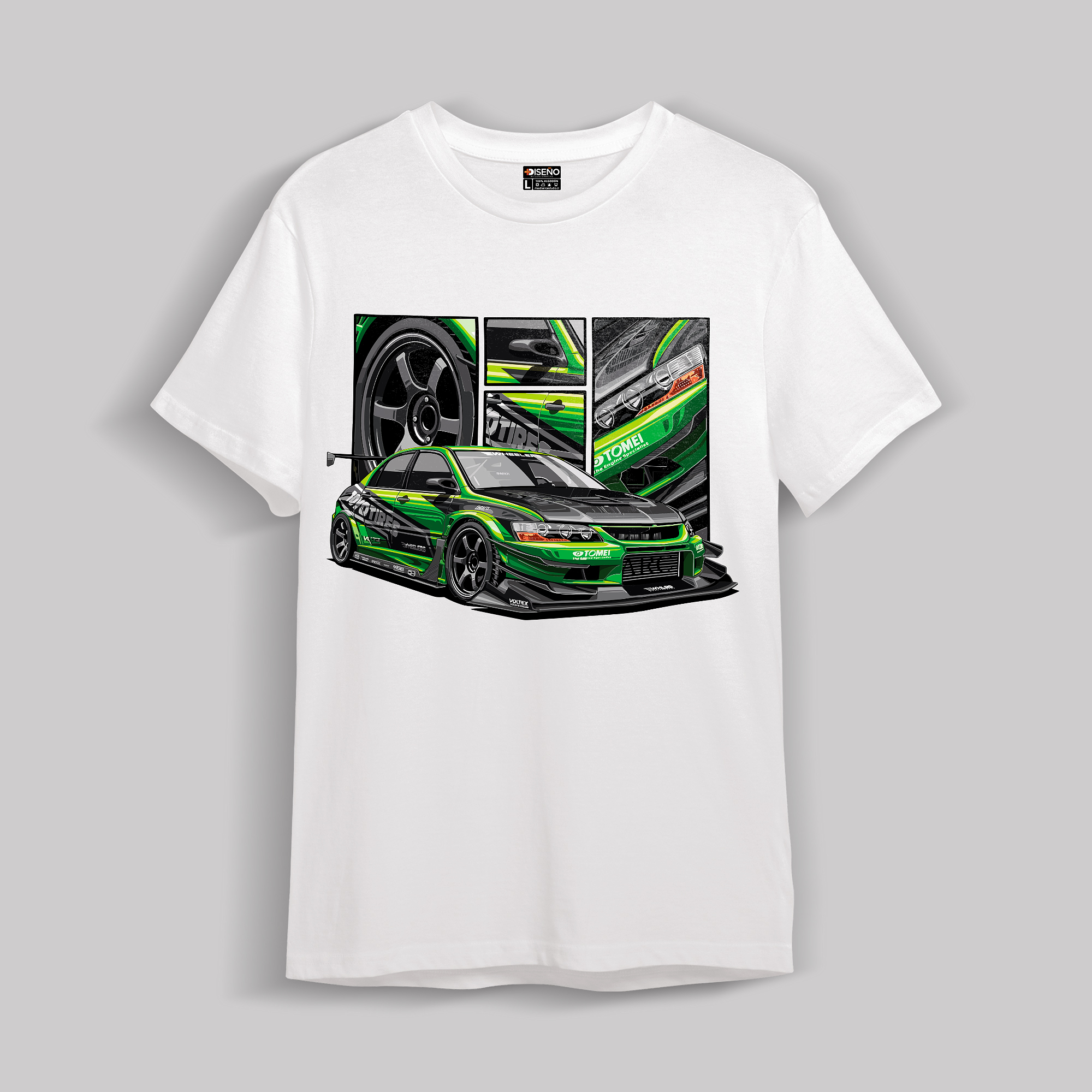 Polera Lancer Evolution tunning 1