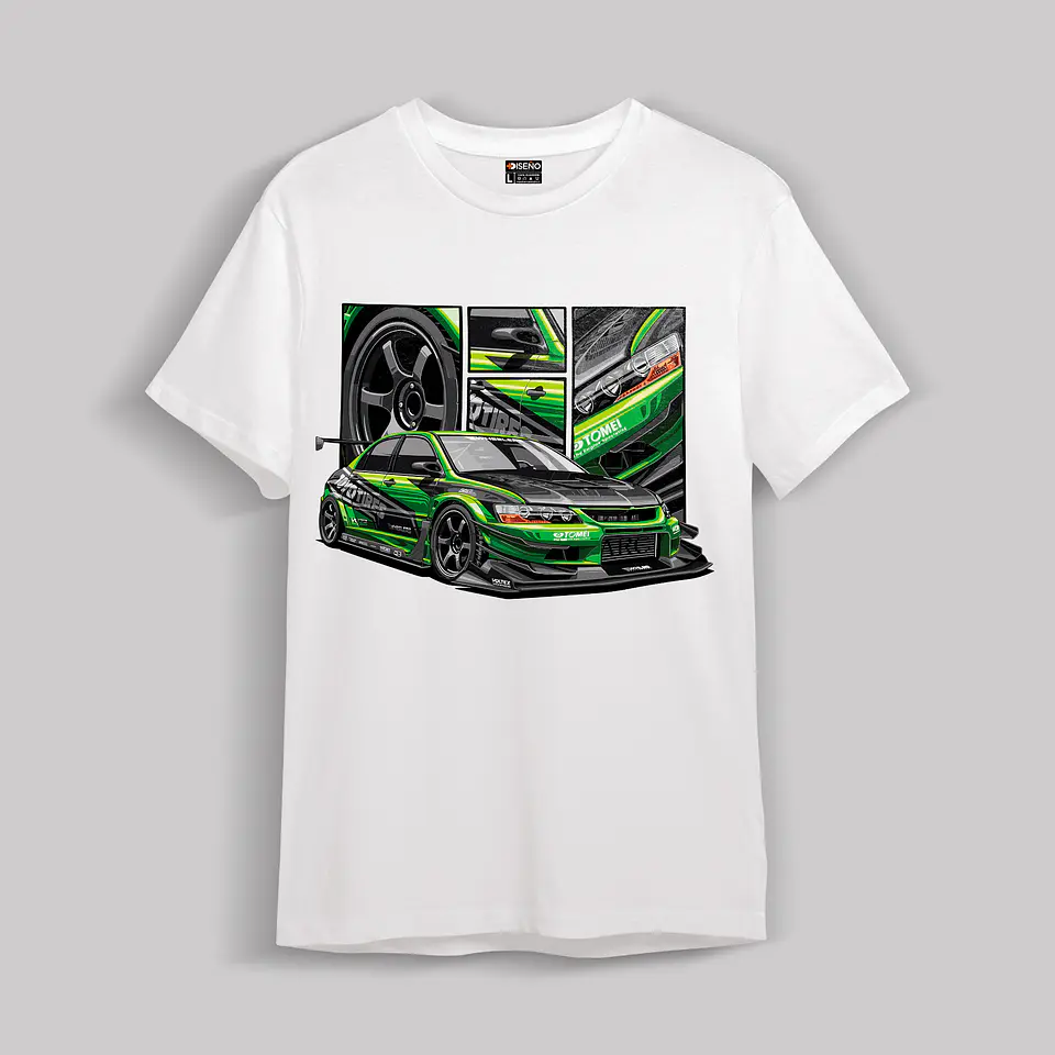 Polera Lancer Evolution tunning 1