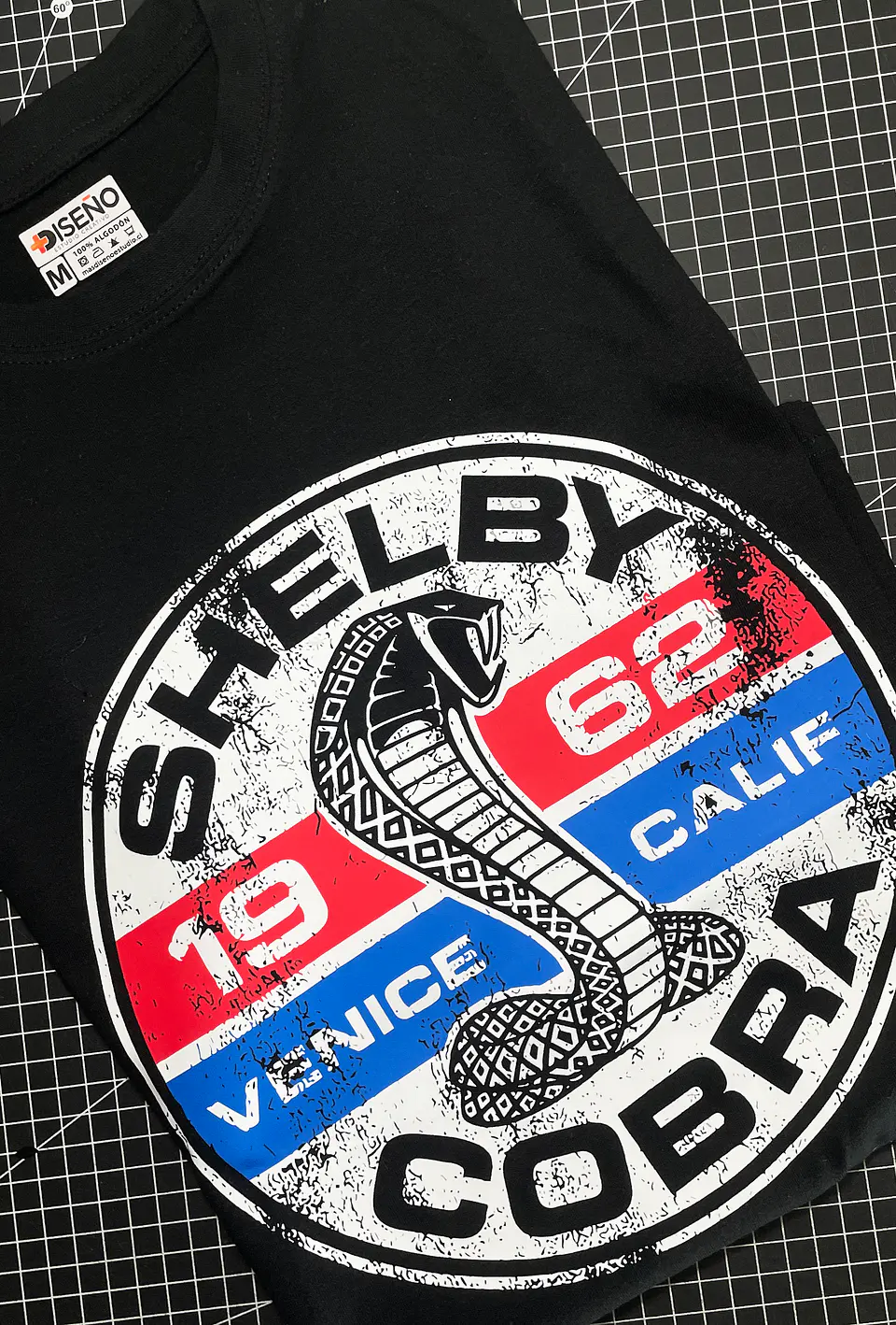 Polera Shelby Cobra retro 6