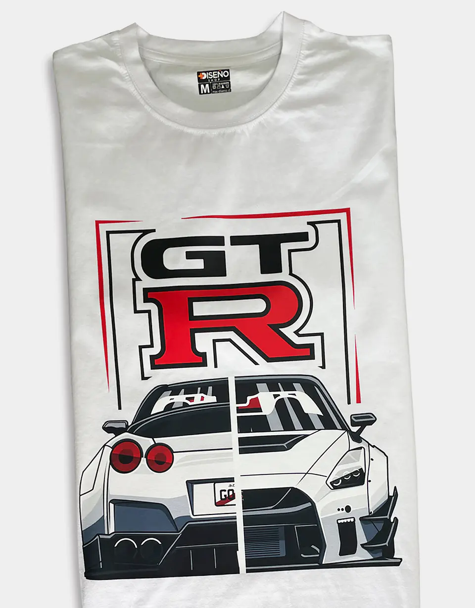 Polera Nissan GTR 35 Skyline  7