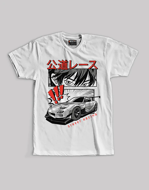 Polera Mazda Street Racing Mazda RX7