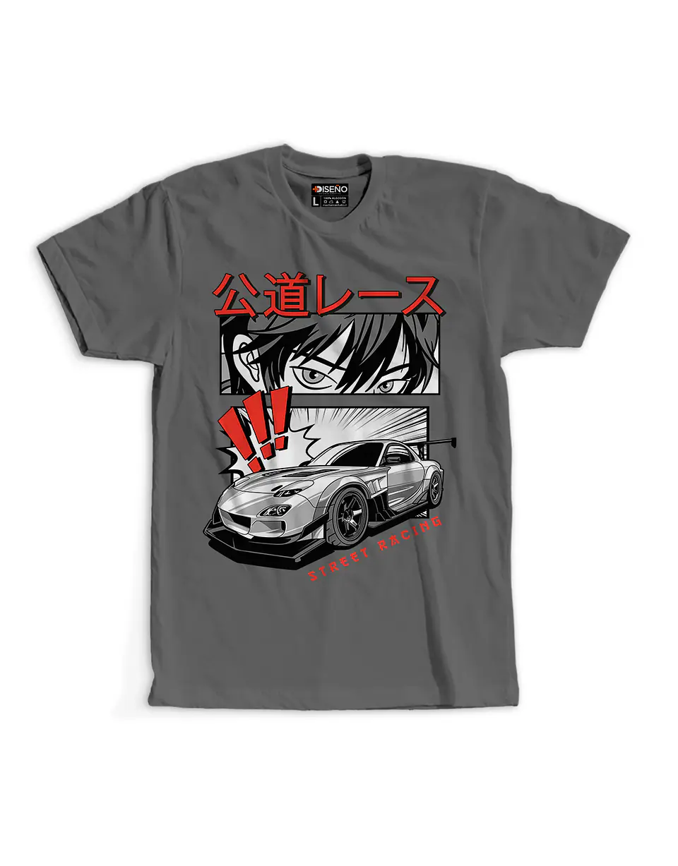 Polera Mazda Street Racing Mazda RX7 2