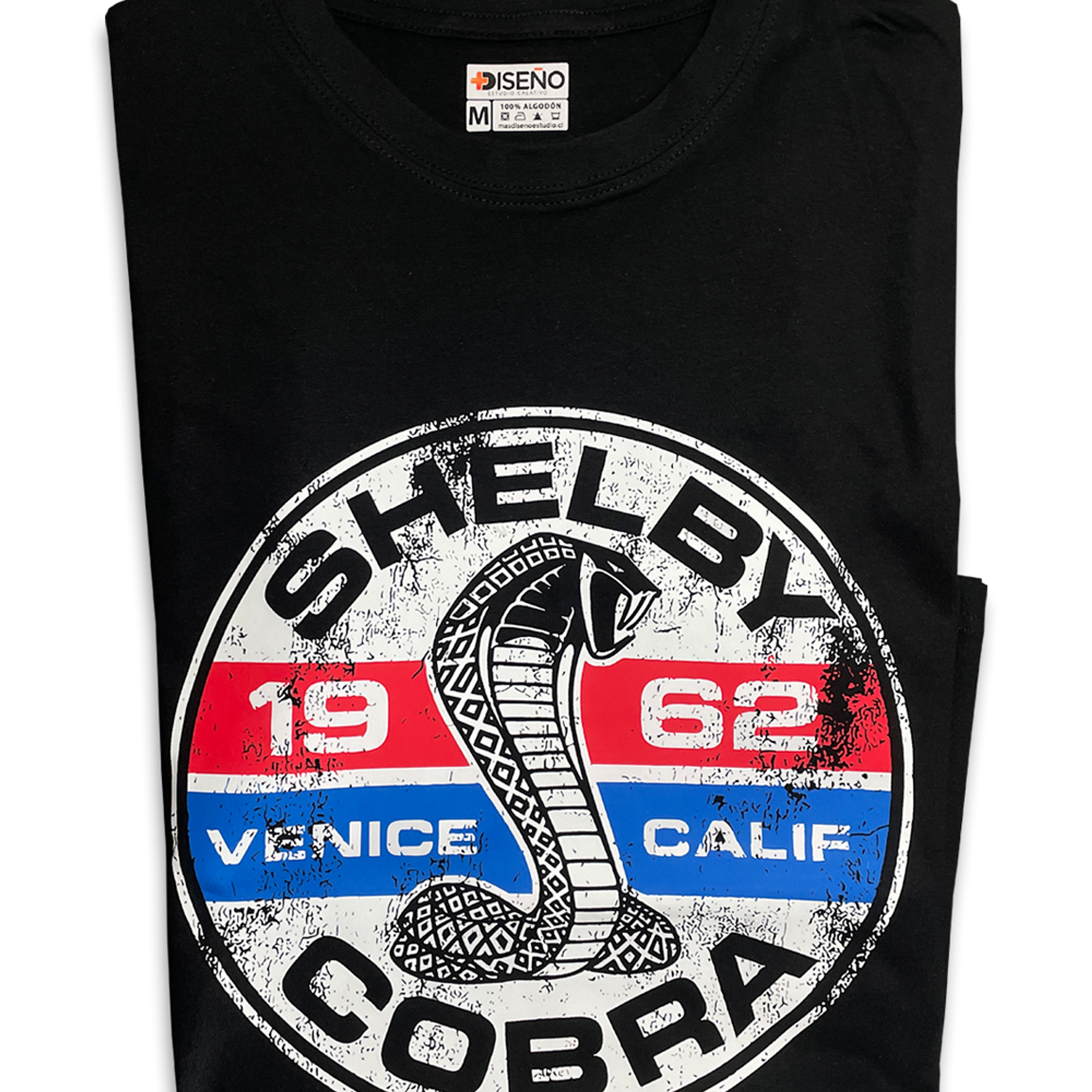 Polera Shelby Cobra retro 2