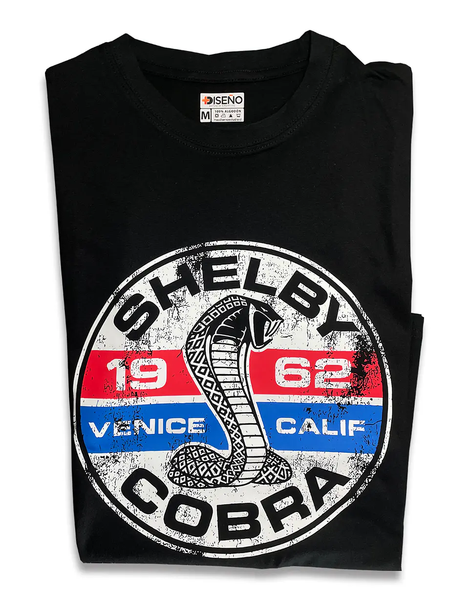 Polera Shelby Cobra retro 2
