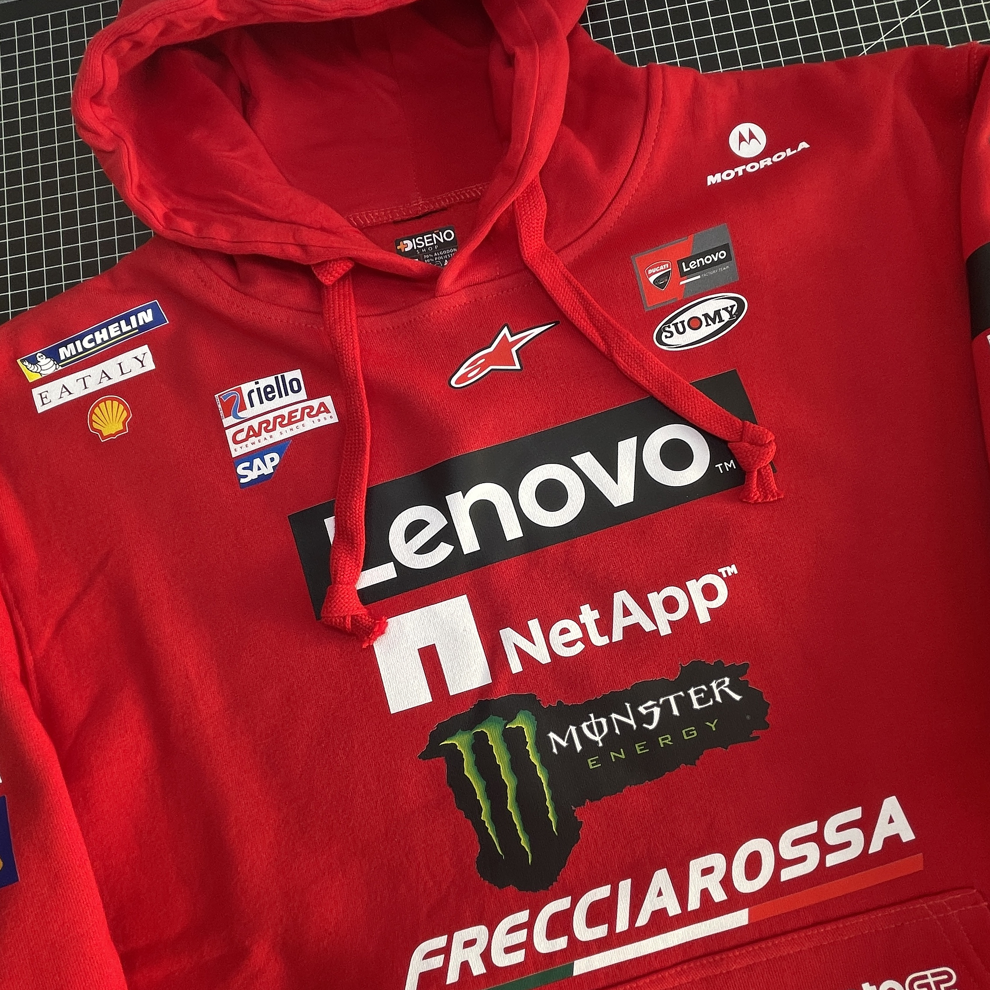 Poleron Canguro Con Capucha Estampado Personalizado  10