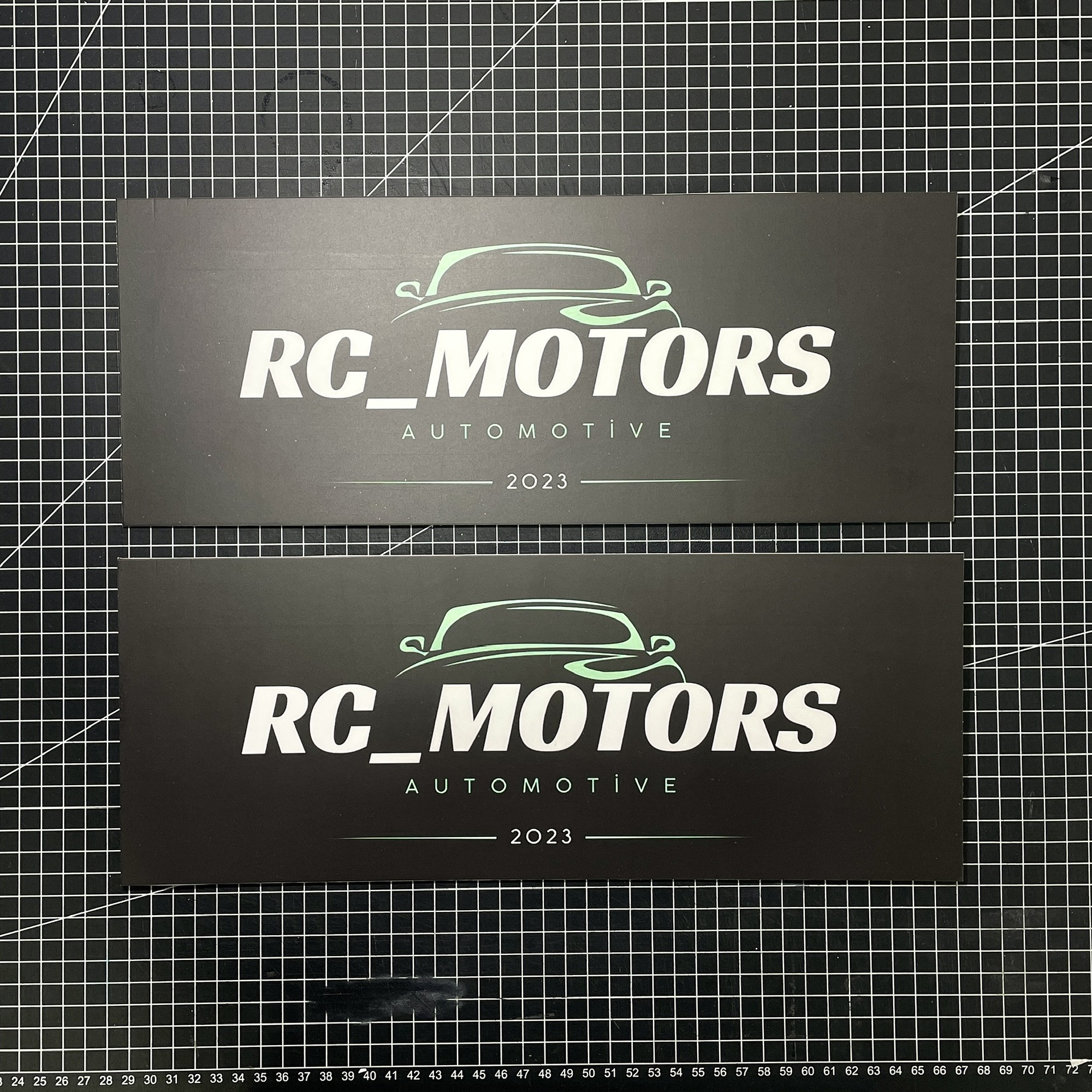 Cubre Patente rectangular personalizado kit de 6 unidades 15