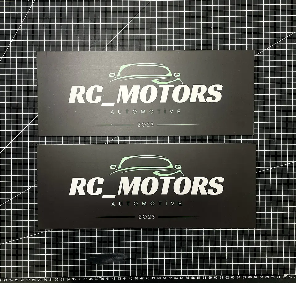 Cubre Patente kit de 6 unidades rectangular personalizado 15