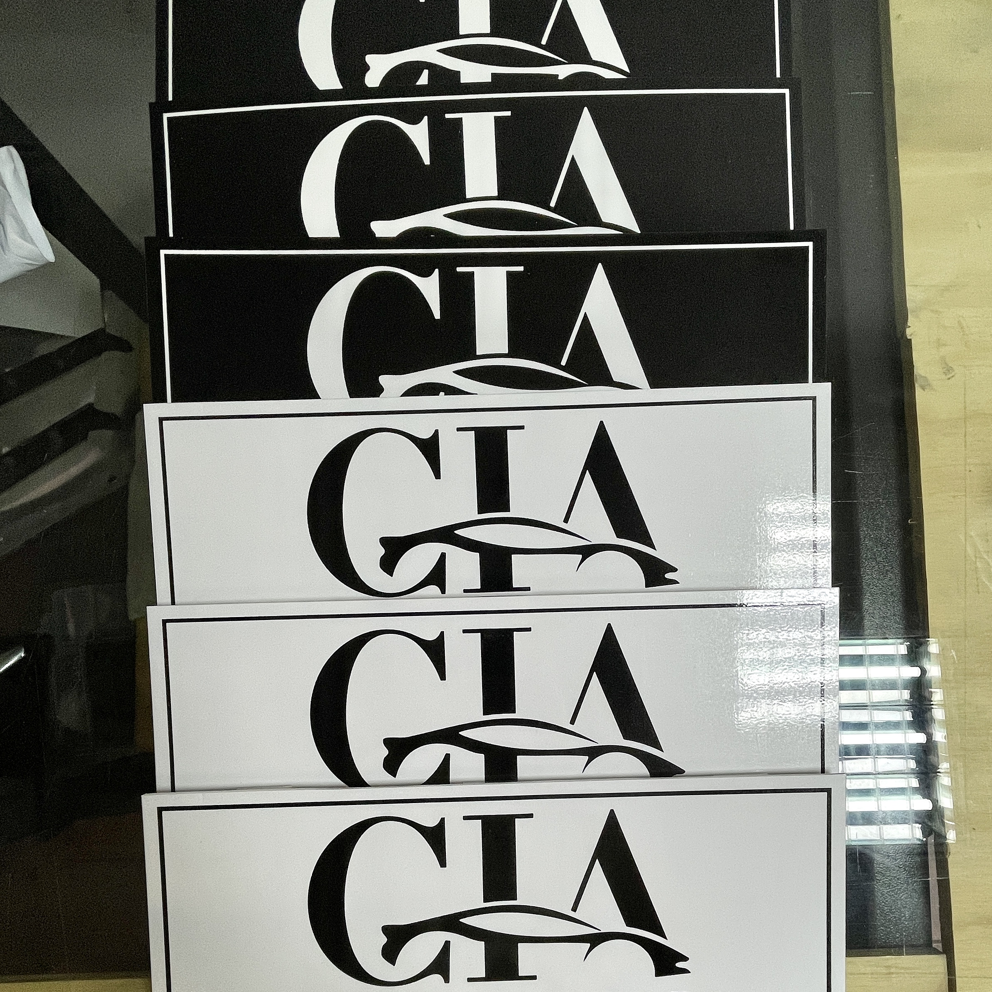 Cubre Patente rectangular personalizado kit de 6 unidades 12