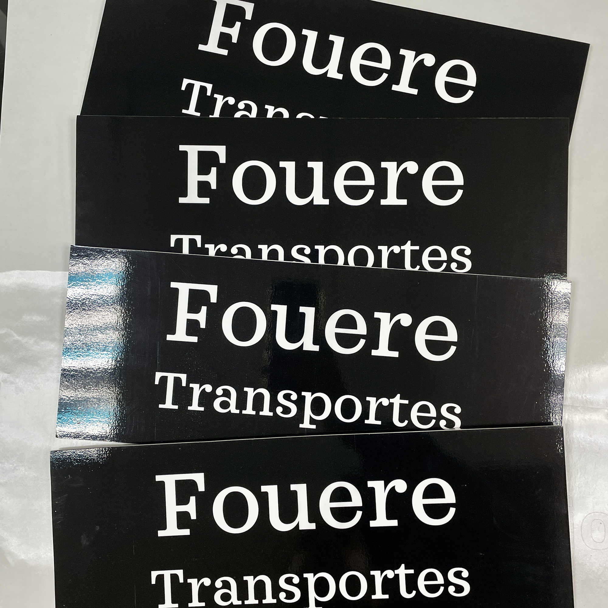 Cubre Patente rectangular personalizado kit de 6 unidades 11