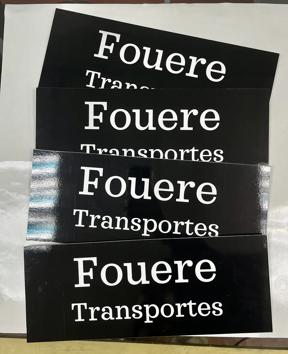 Cubre Patente kit de 6 unidades rectangular personalizado 11