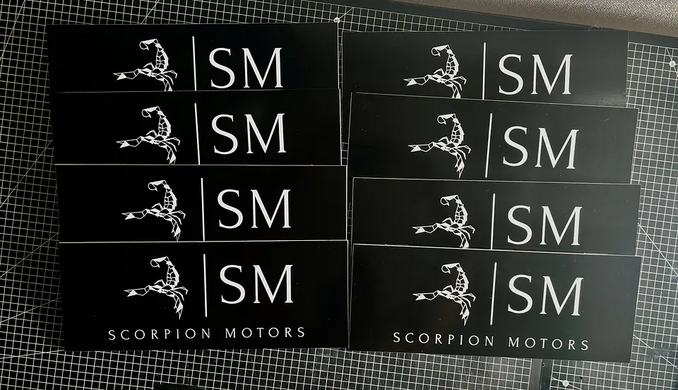 Cubre Patente kit de 6 unidades rectangular personalizado 19