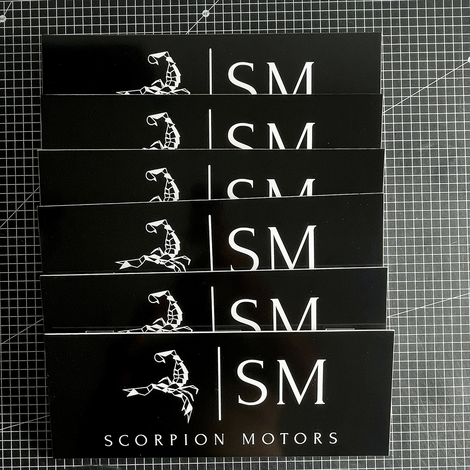 Cubre Patente rectangular personalizado kit de 6 unidades 4