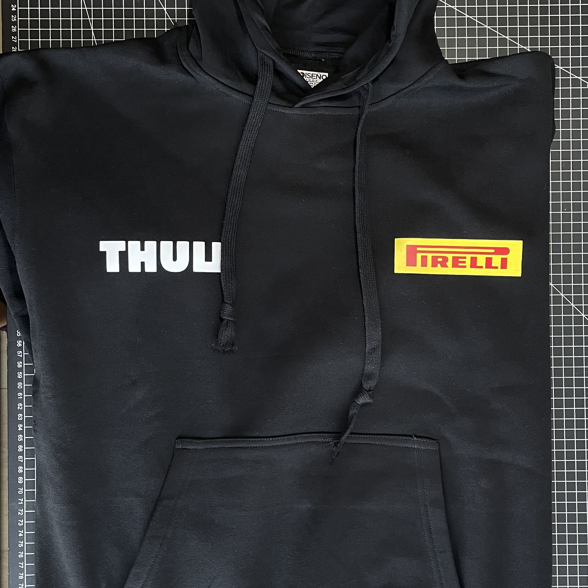 Poleron Canguro Con Capucha Estampado Personalizado  12