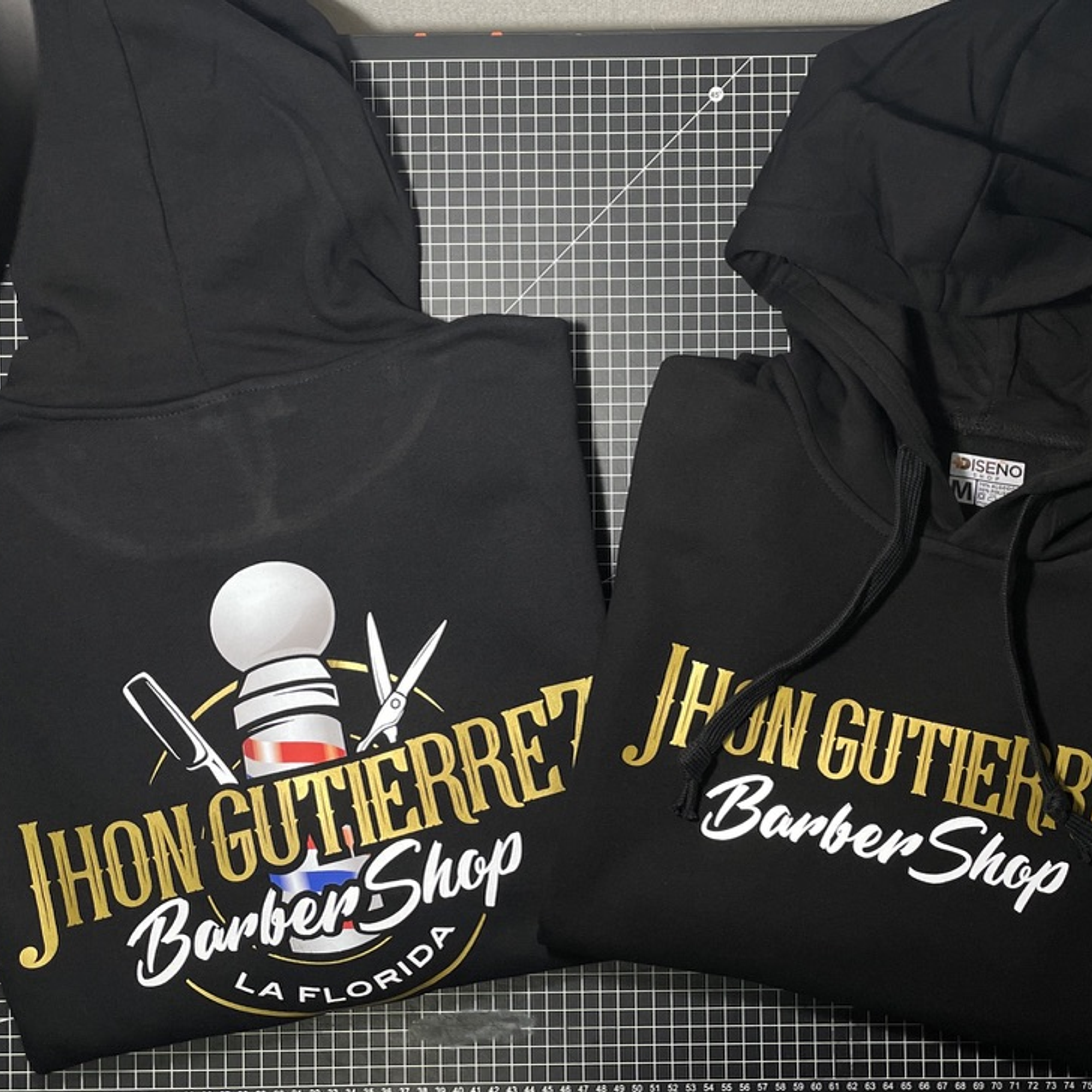 Poleron Canguro Con Capucha Estampado Personalizado  13