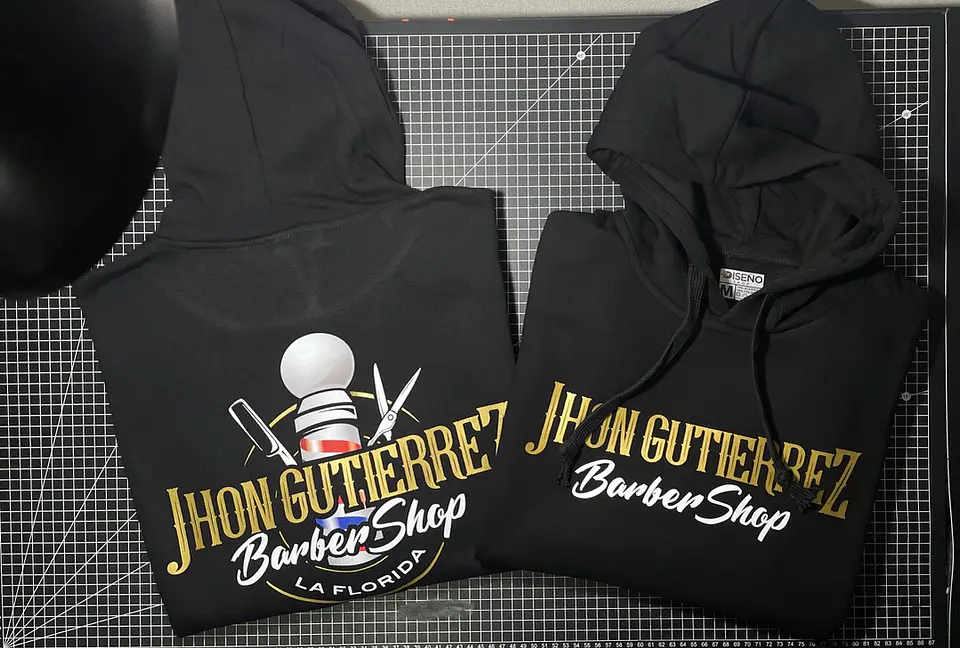 Poleron Canguro Con Capucha Estampado Personalizado  21