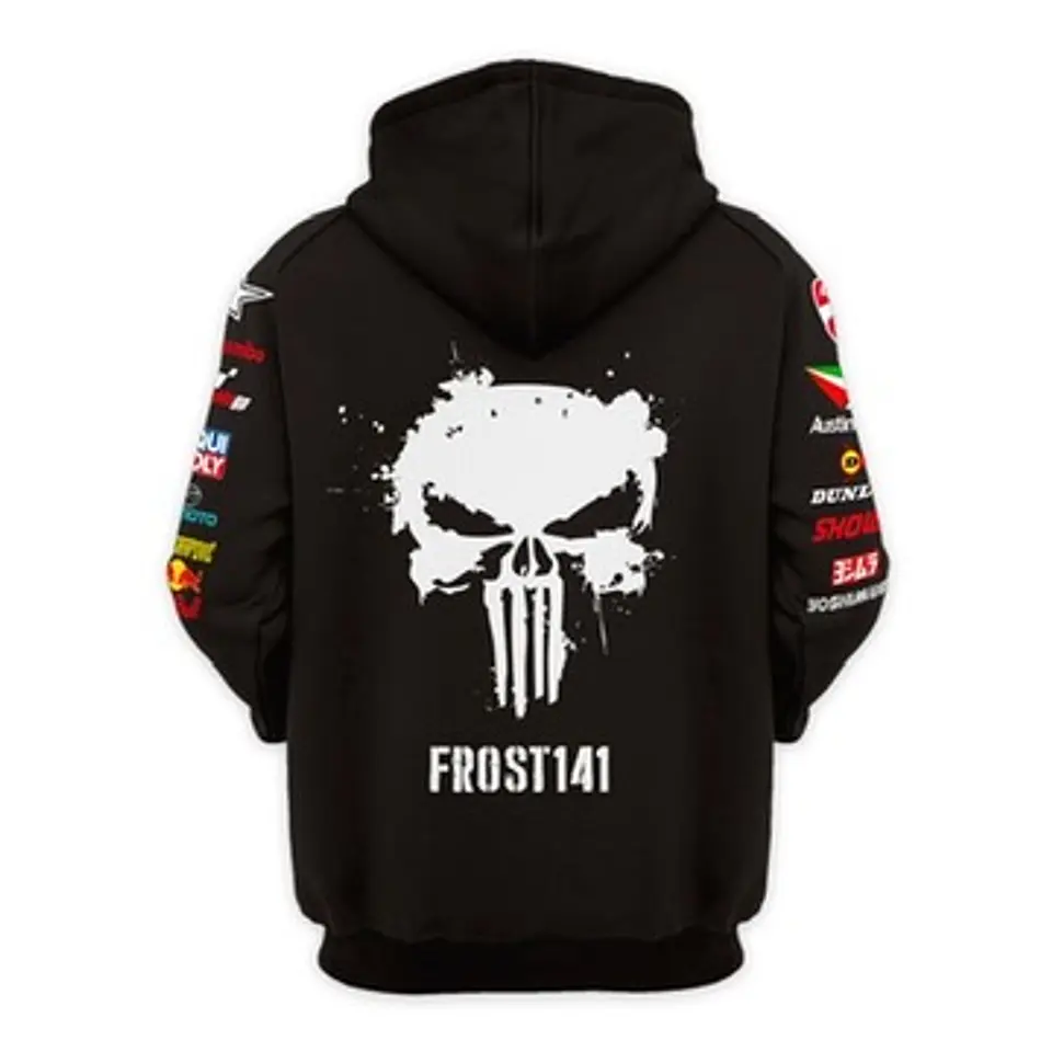 Poleron Canguro Con Capucha Estampado Personalizado  6