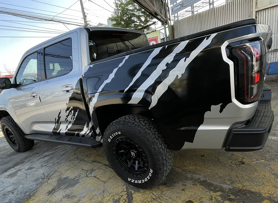 gráfica barro splash para camionetas 4x4  8