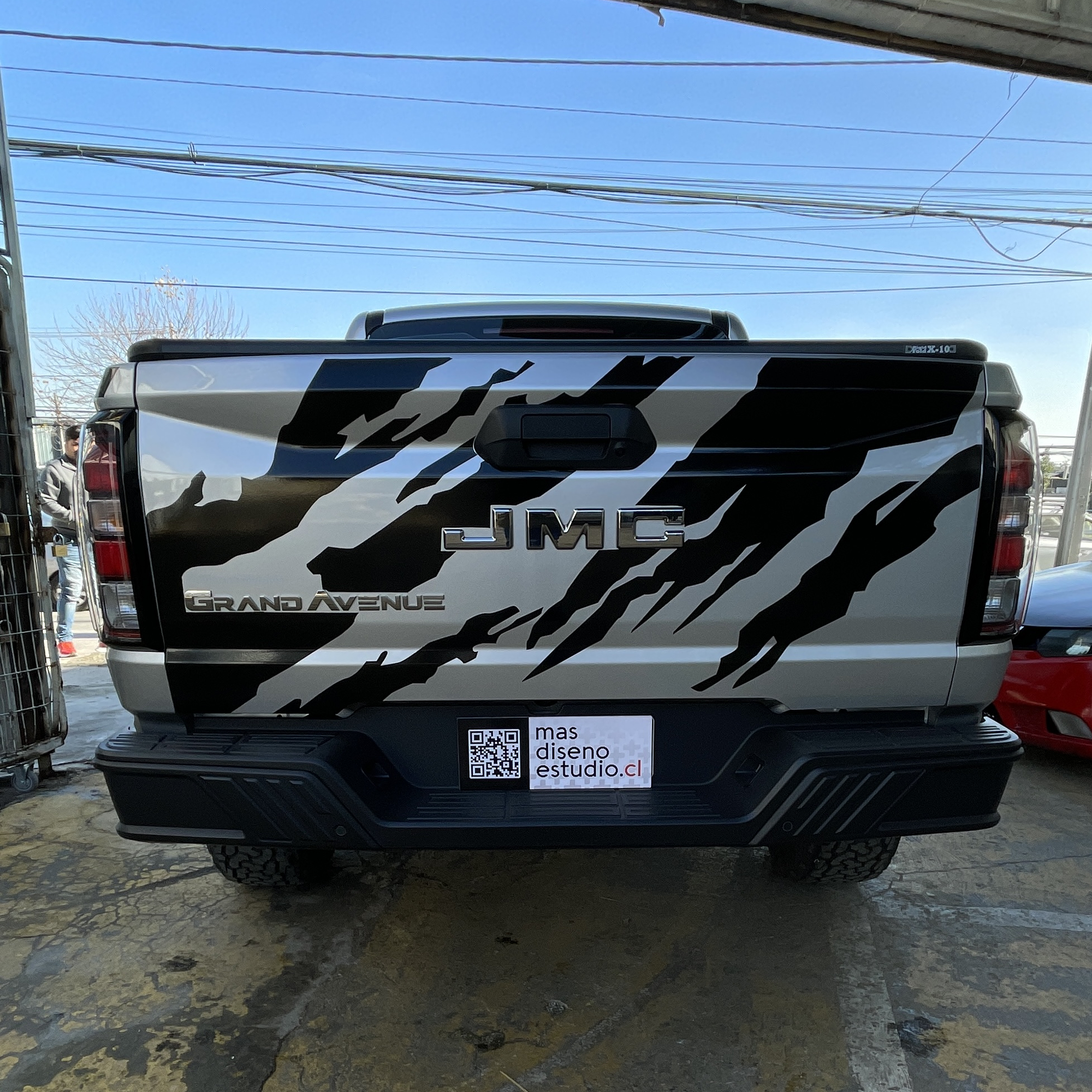 gráfica barro splash para camionetas 4x4  9