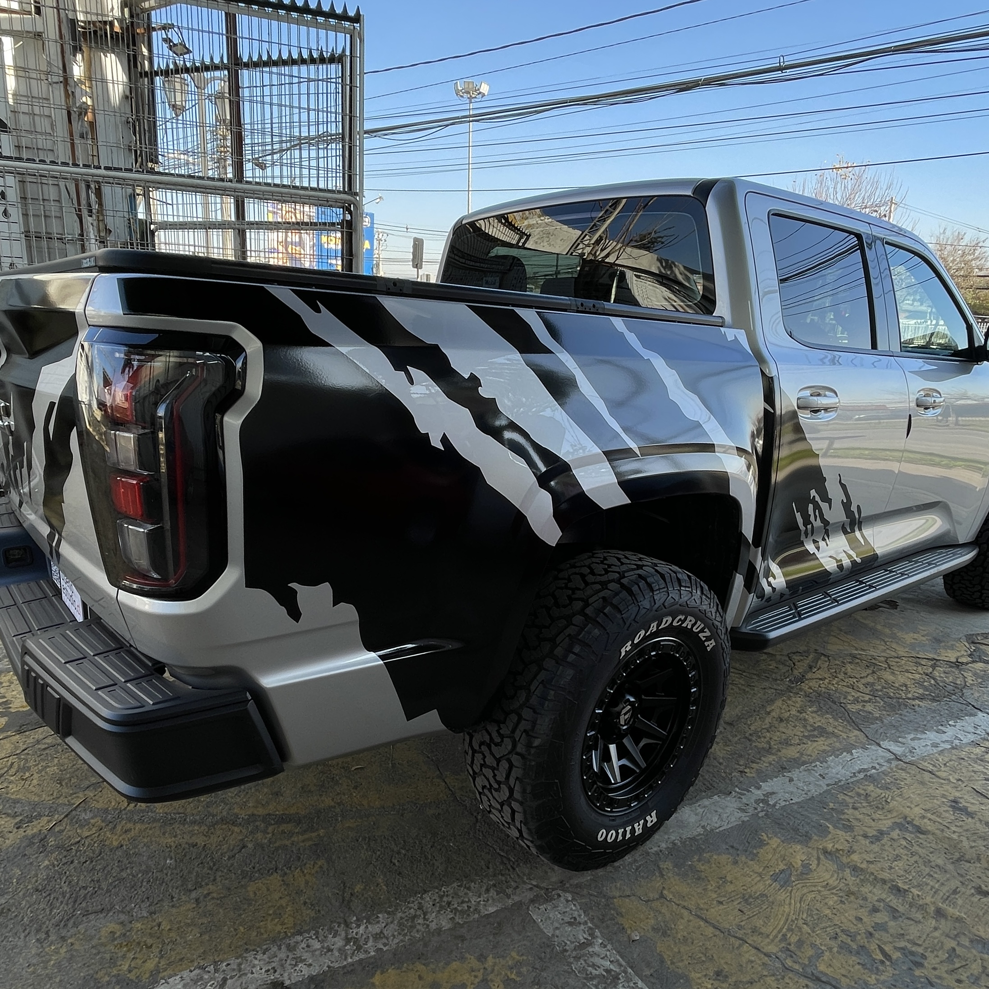 gráfica barro splash para camionetas 4x4  10