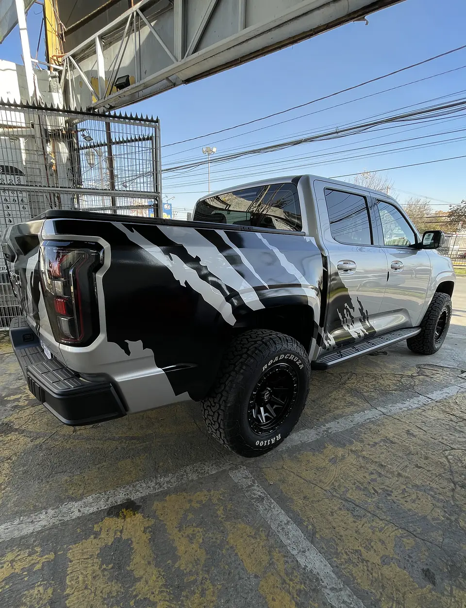 gráfica barro splash para camionetas 4x4  11