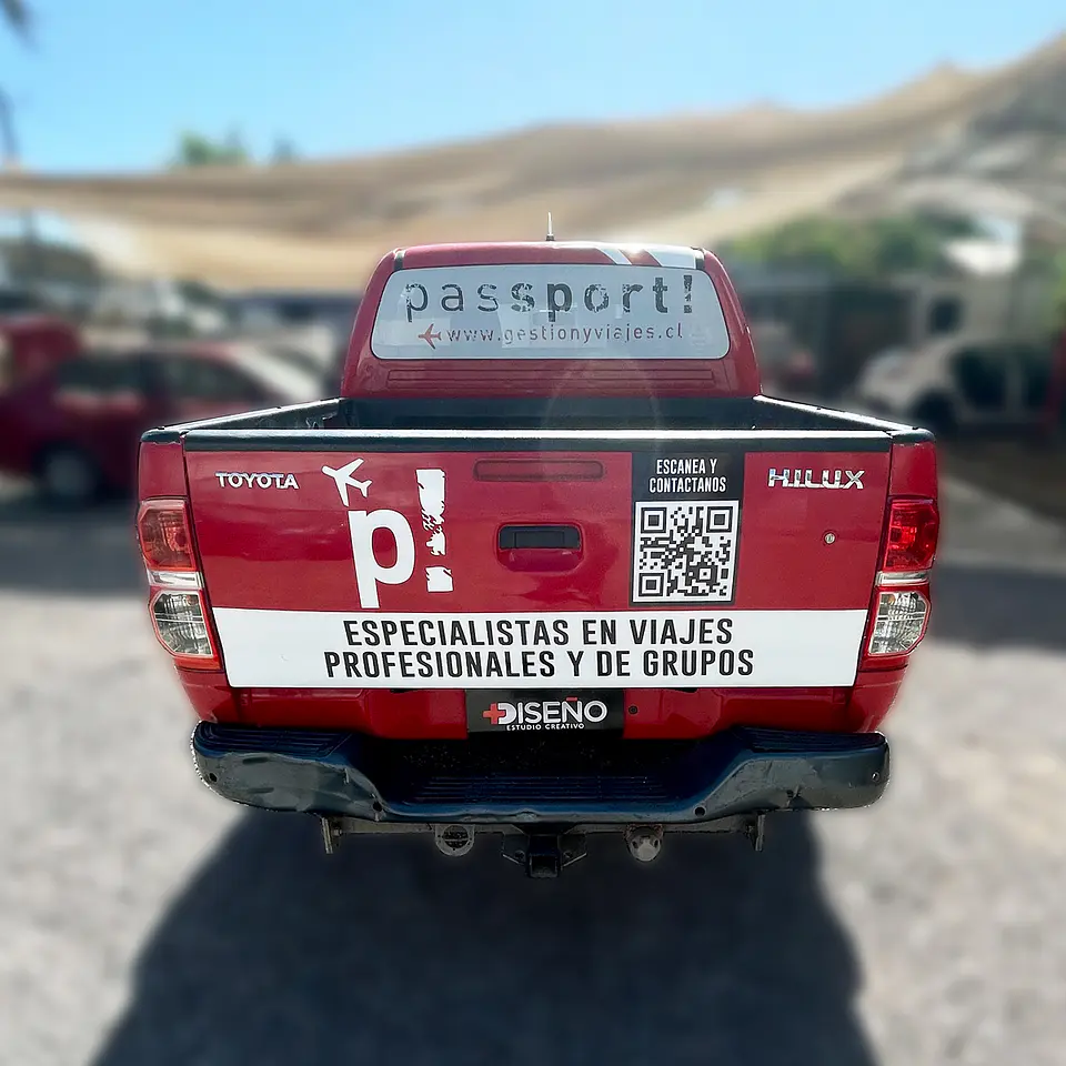 Branding Vehicular Parcial personalizado para camionetas 4x4 19