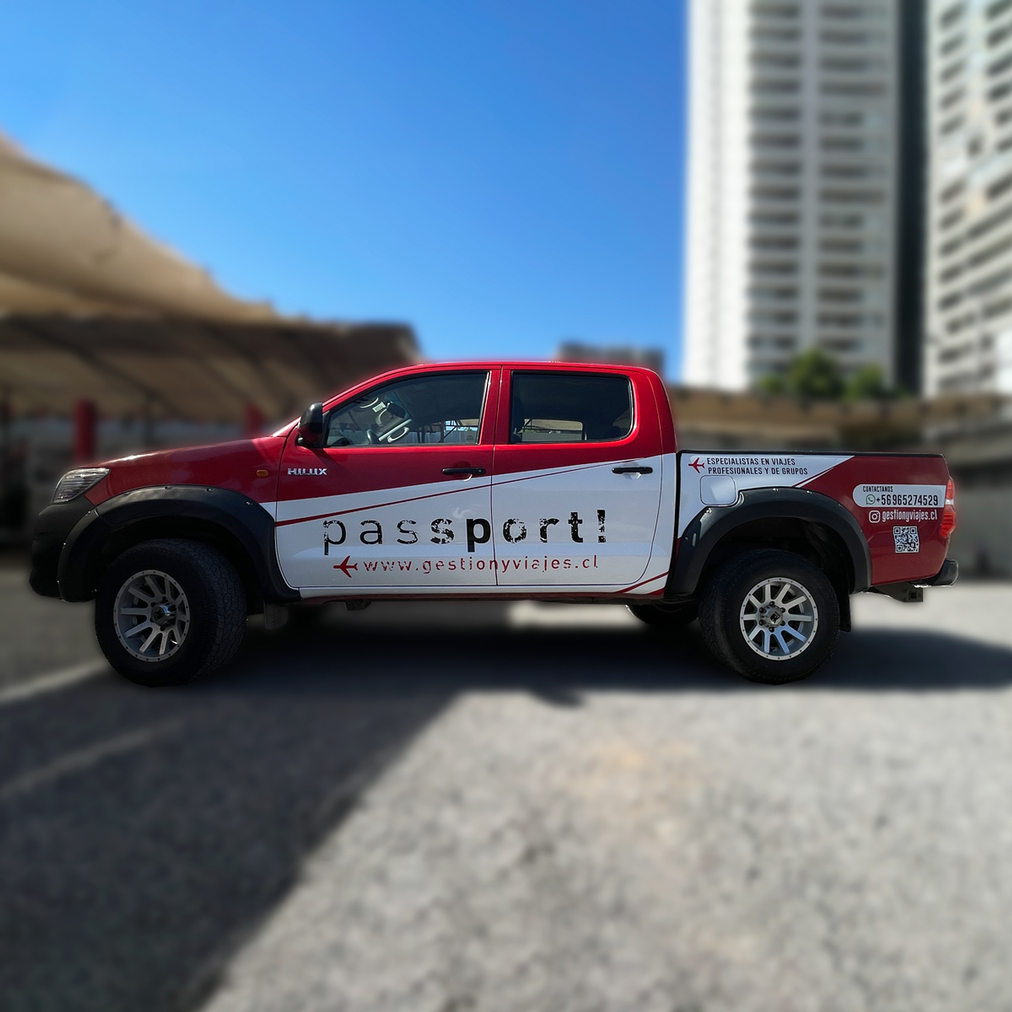 Branding Vehicular Parcial personalizado para camionetas 4x4 21