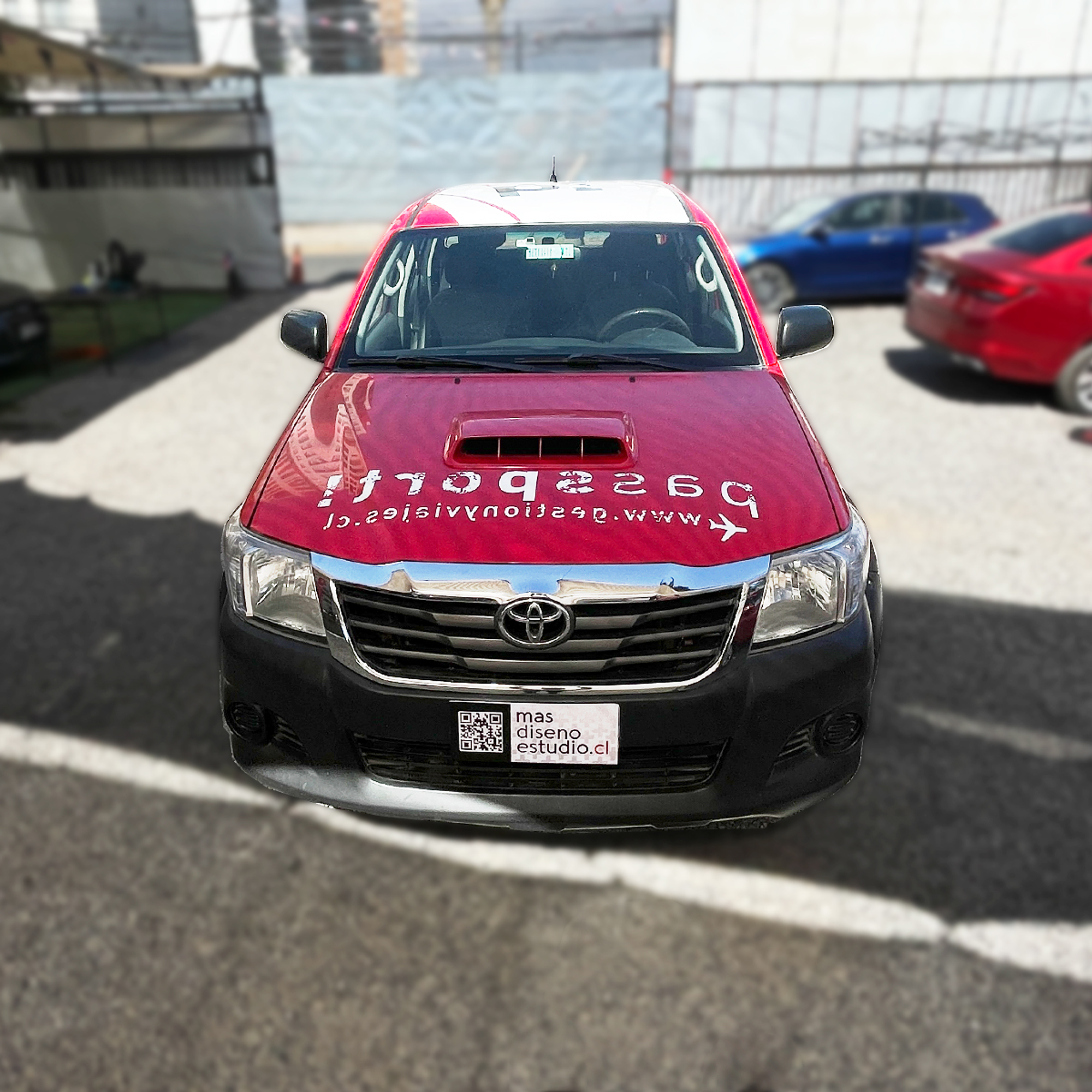 Branding Vehicular Parcial personalizado para camionetas 4x4 22