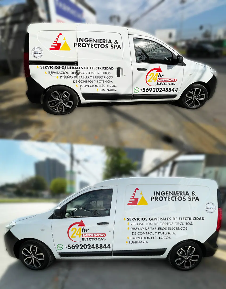 Branding Vehicular Básico personalizado para Furgones  11