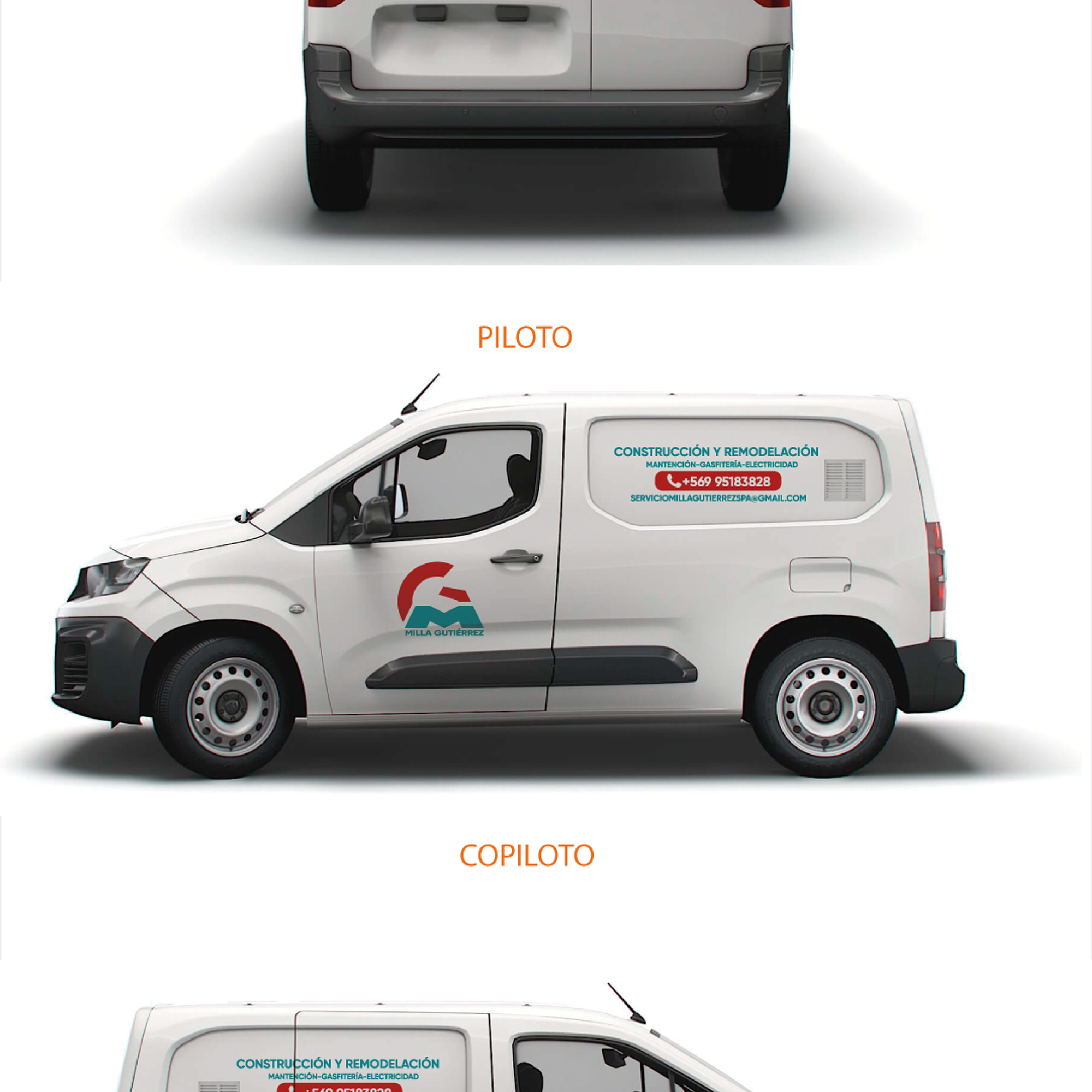 Branding Vehicular Básico personalizado para Furgones  9