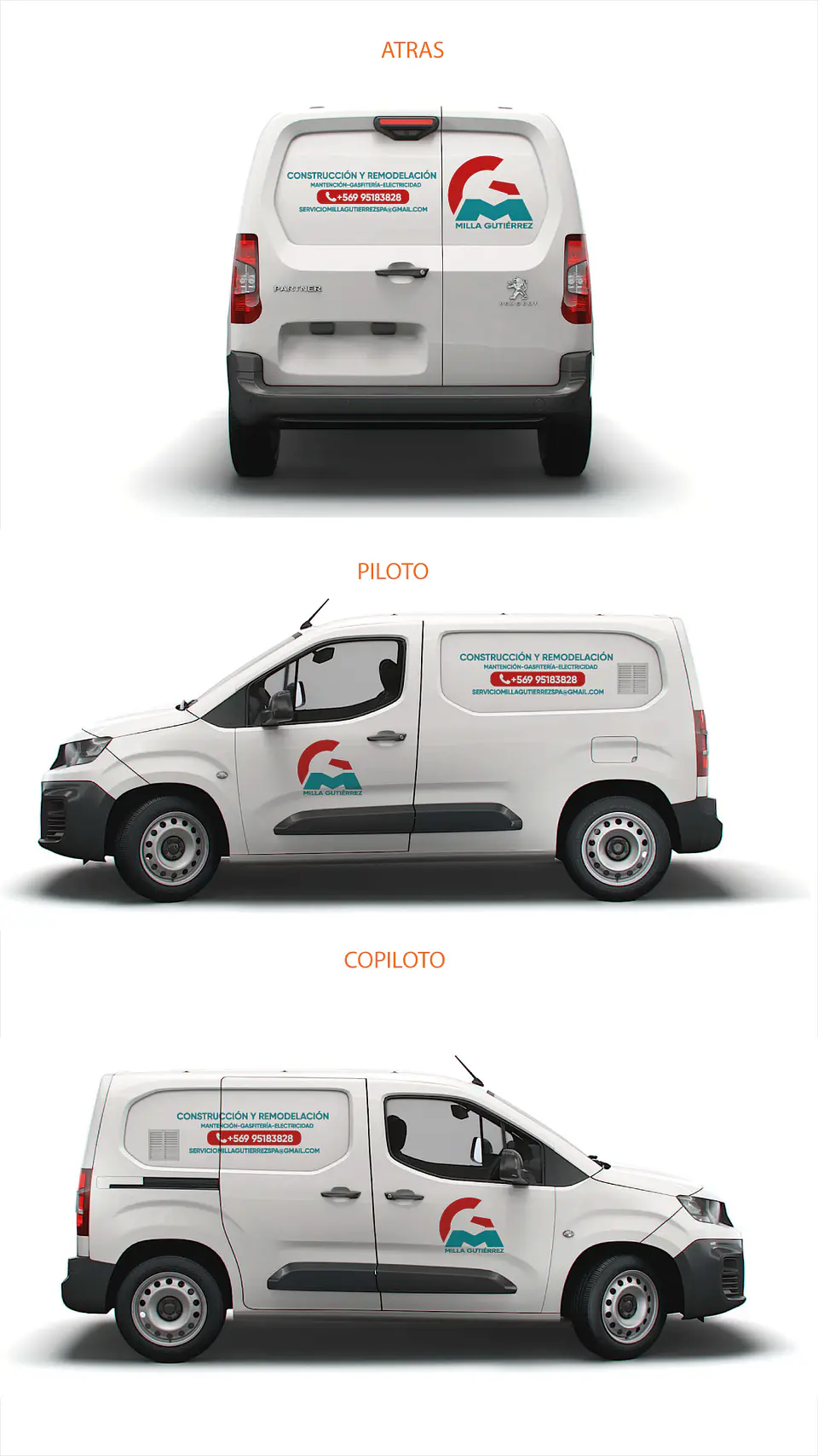 Branding Vehicular Básico personalizado para Furgones  13