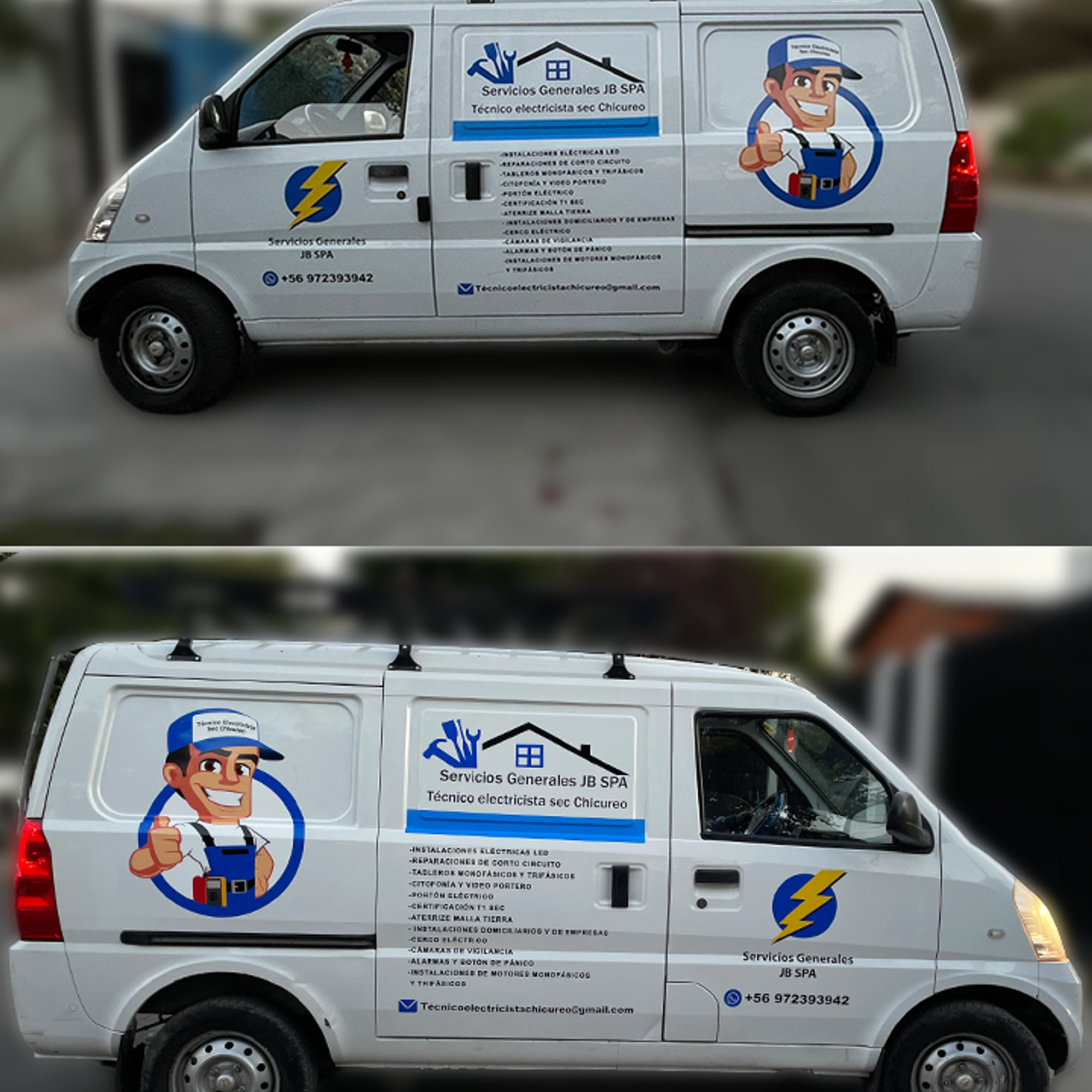 Branding Vehicular Básico personalizado para Furgones  15