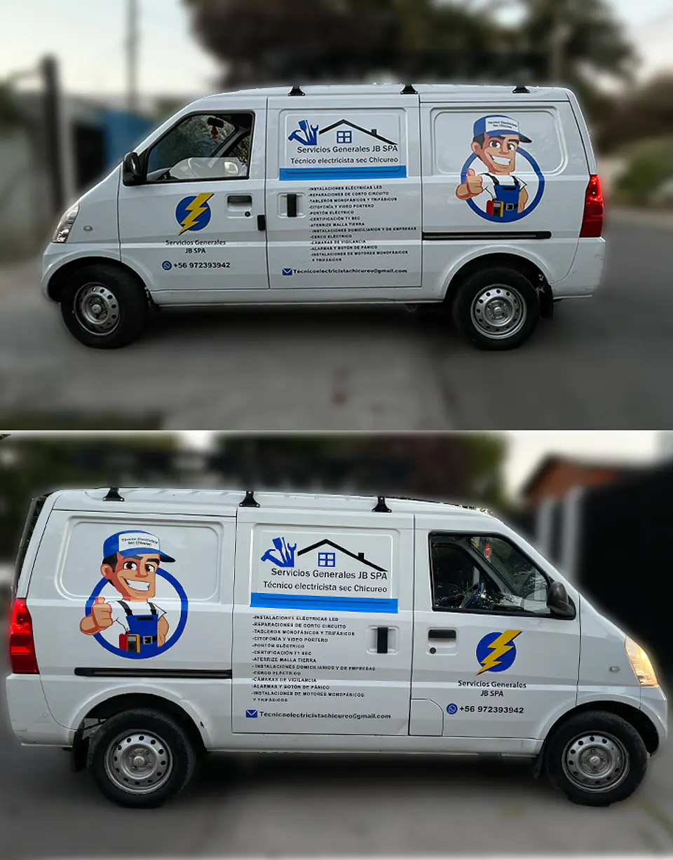 Branding Vehicular Básico personalizado para Furgones  19