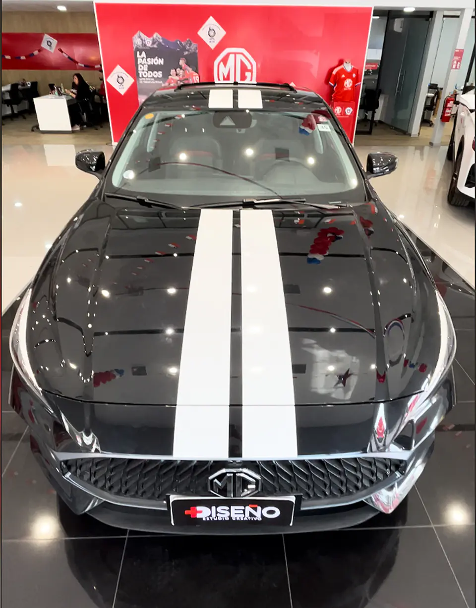 lineas Deportivas para Autos en Vinilo Automotriz 27