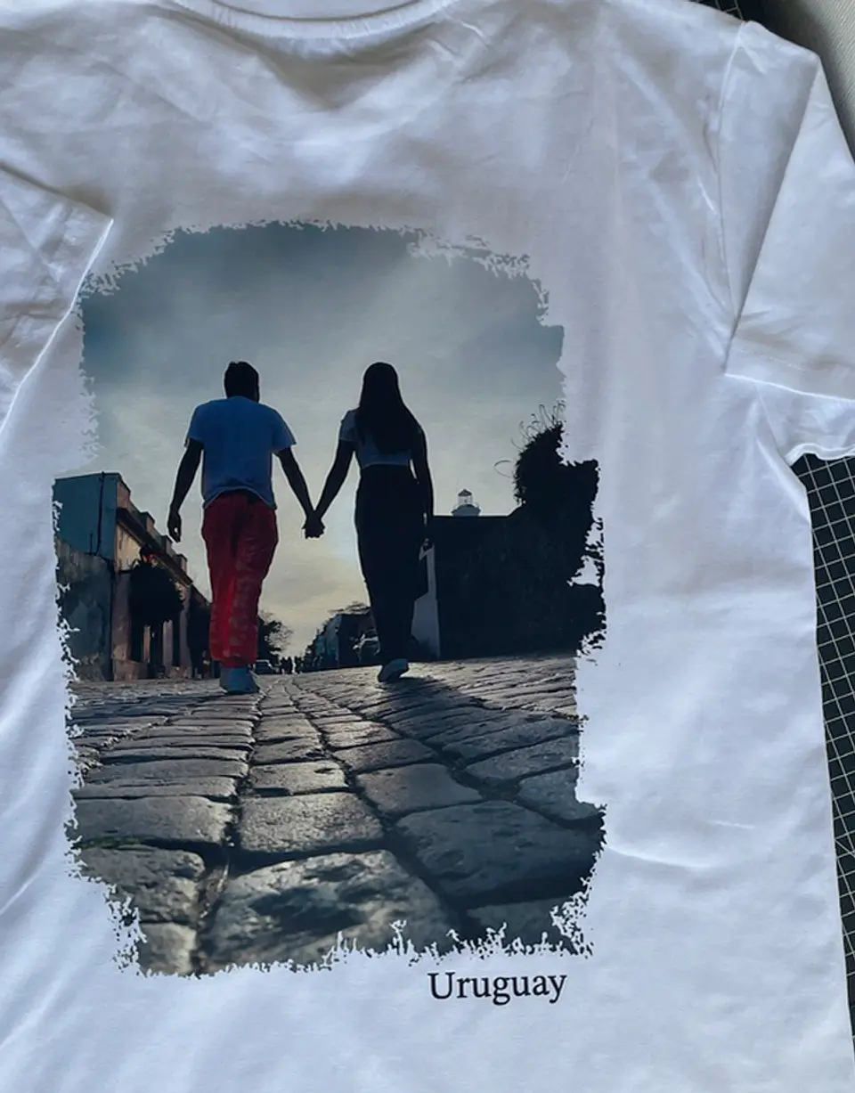 Polera Unisex con estampado 100% Algodón  7