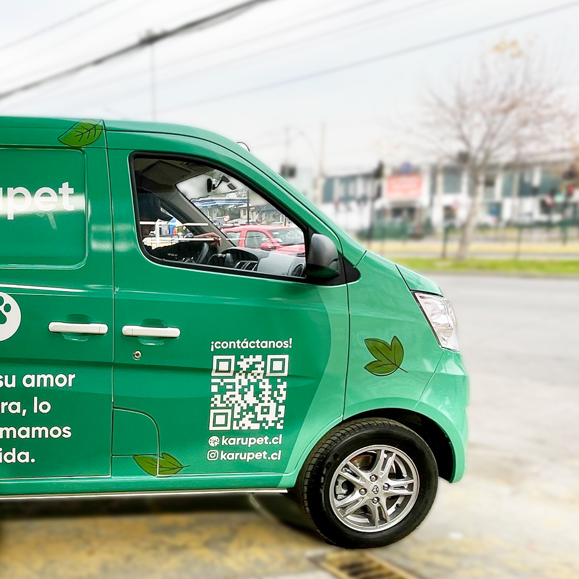 Branding Vehicular full personalizado para Furgones 3