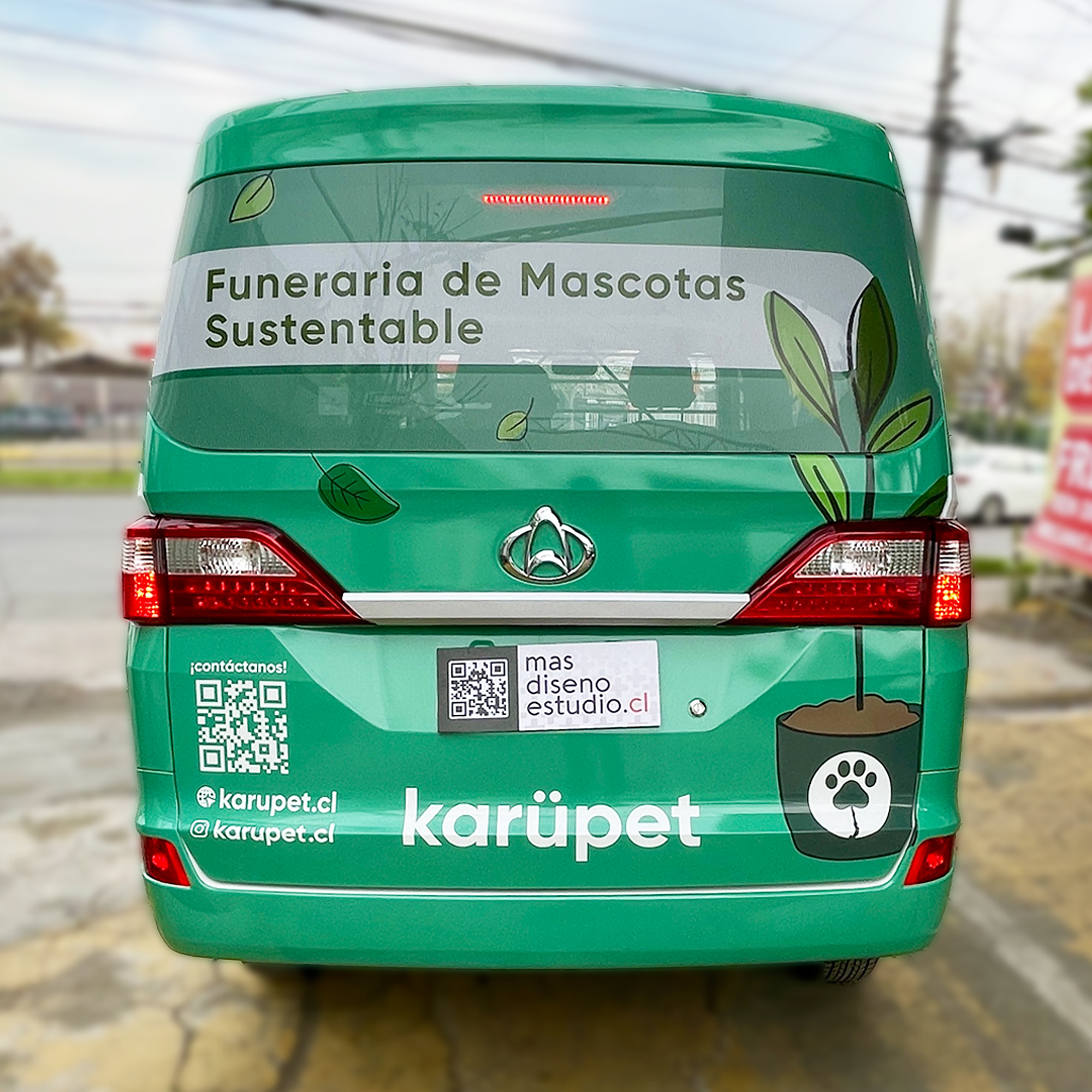 Branding Vehicular full personalizado para Furgones 4