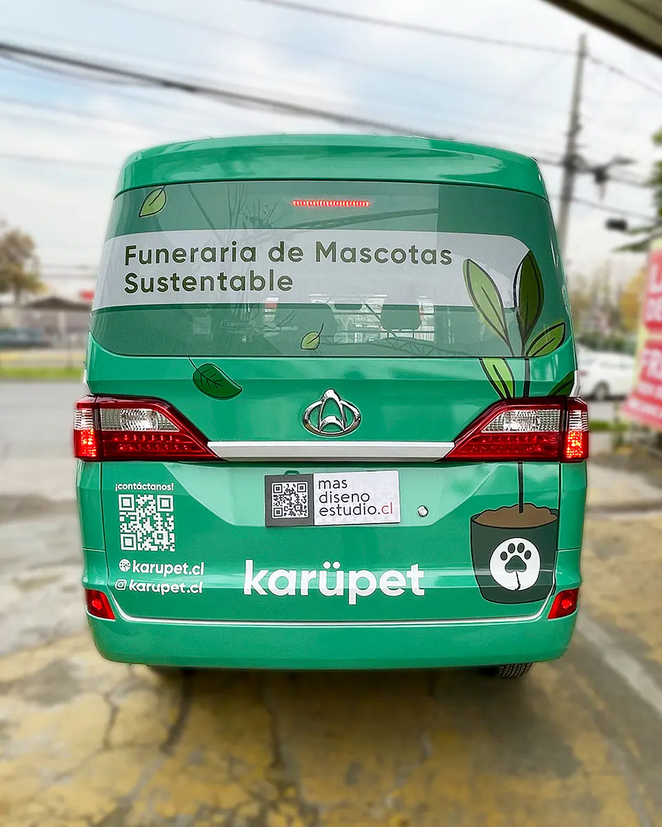 Branding Vehicular full personalizado para Furgones 4