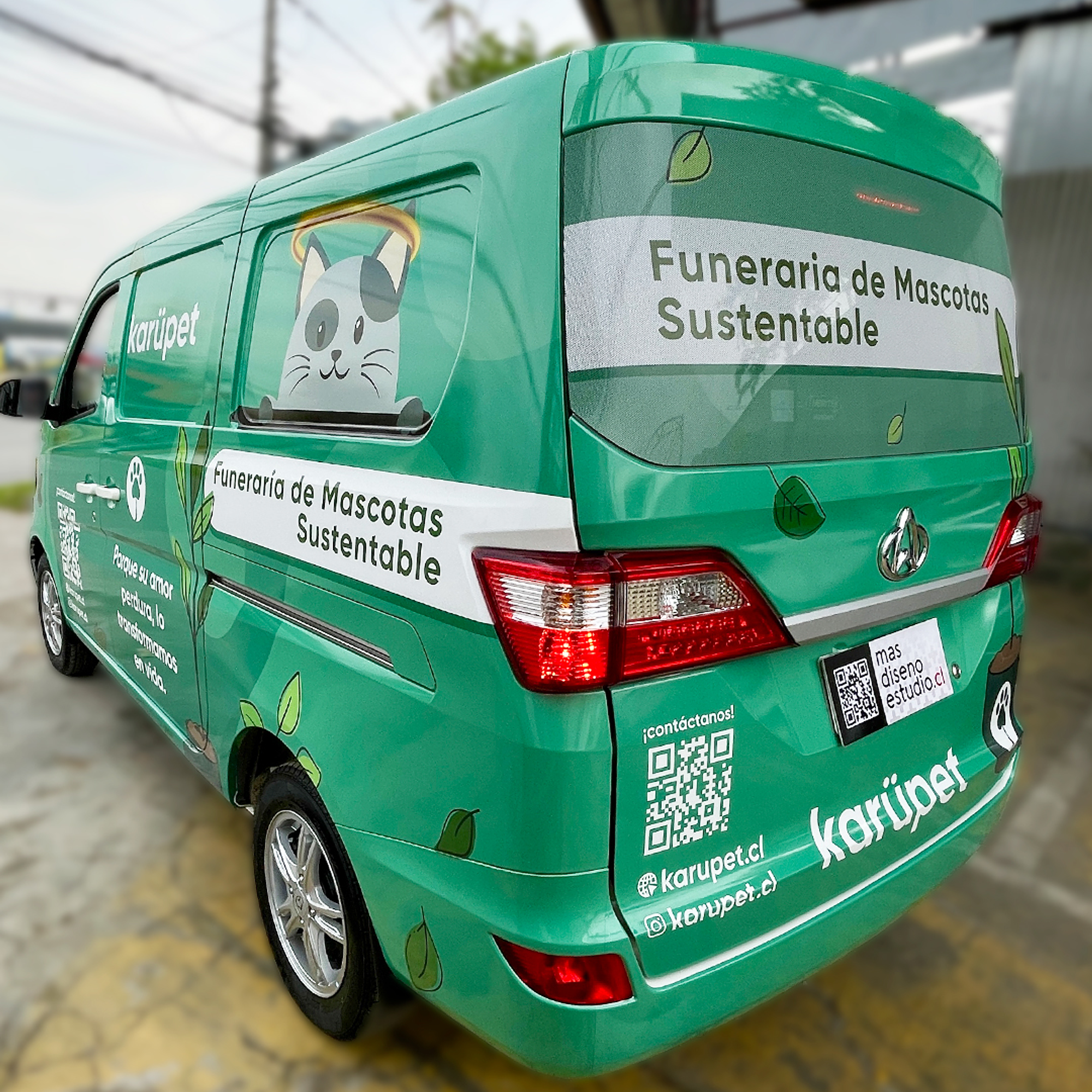 Branding Vehicular full personalizado para Furgones 6