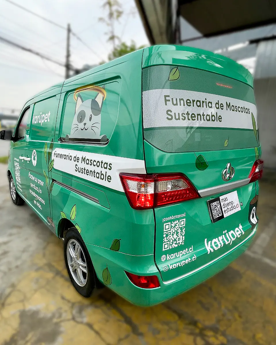 Branding Vehicular full personalizado para Furgones 6